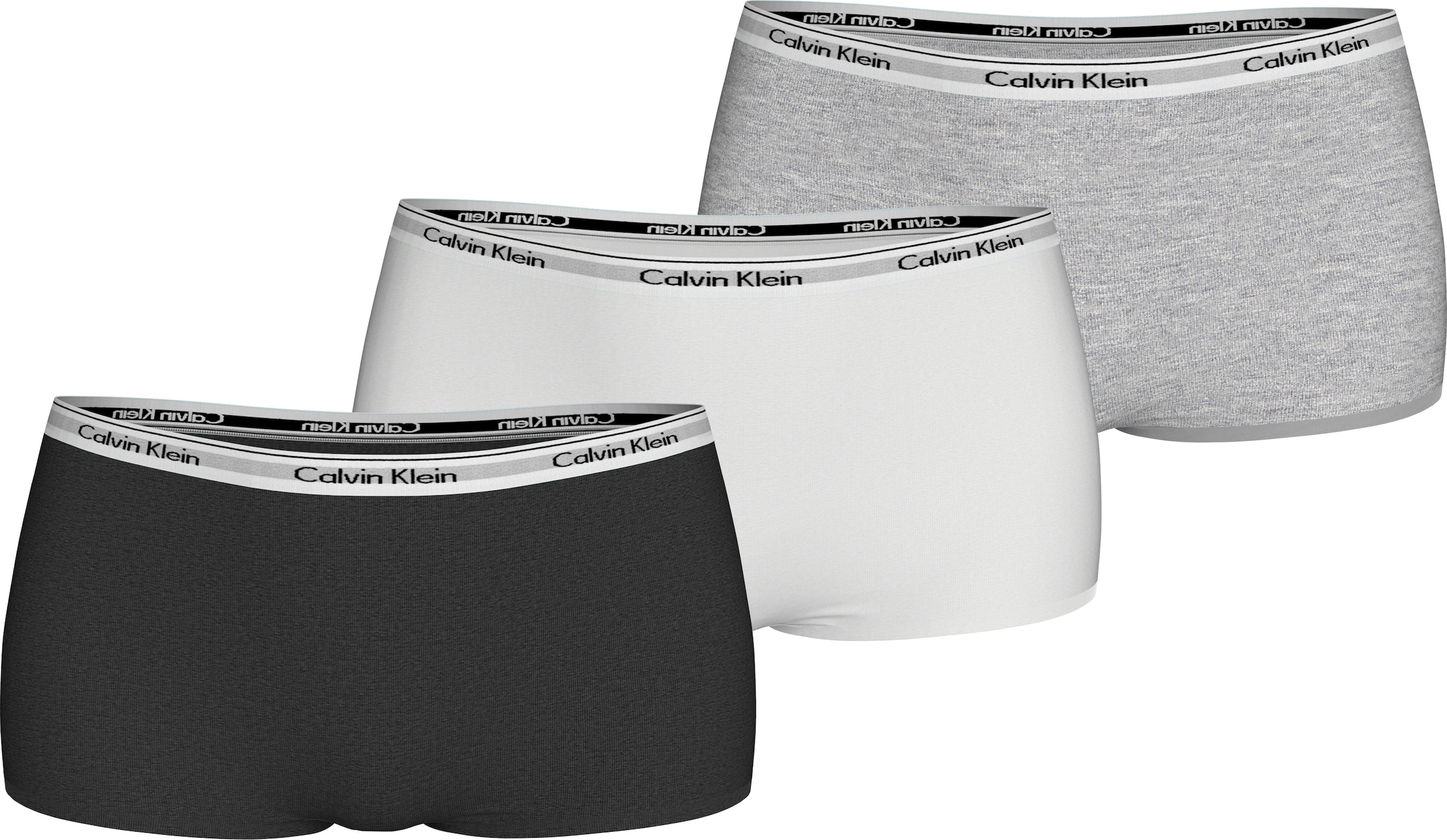 Calvin Klein Underwear Kelnaitės šortukai »BOYSHORT 3PK« (Pac...