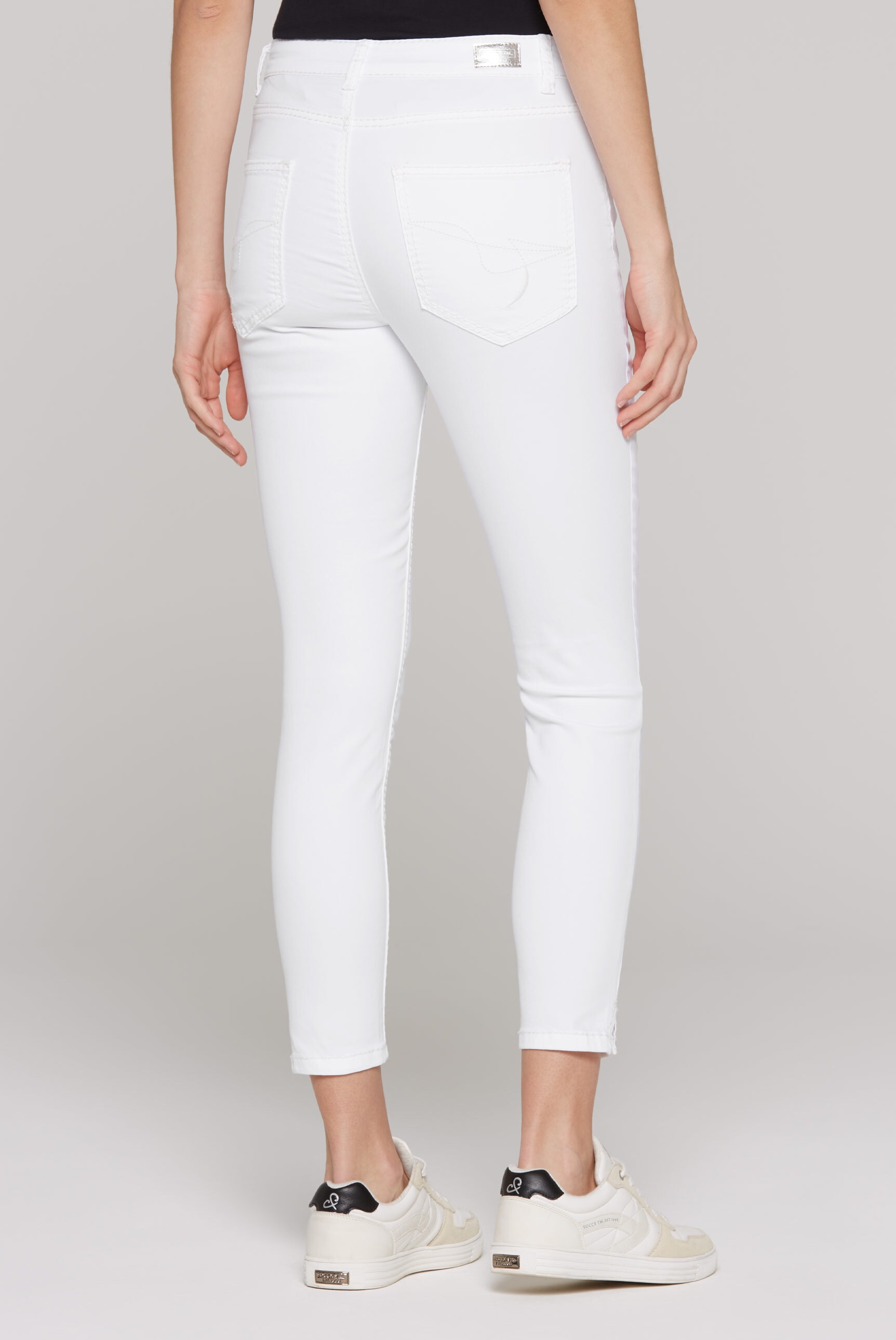 SOCCX Slim-fit-Jeans, mit normaler Leibhöhe