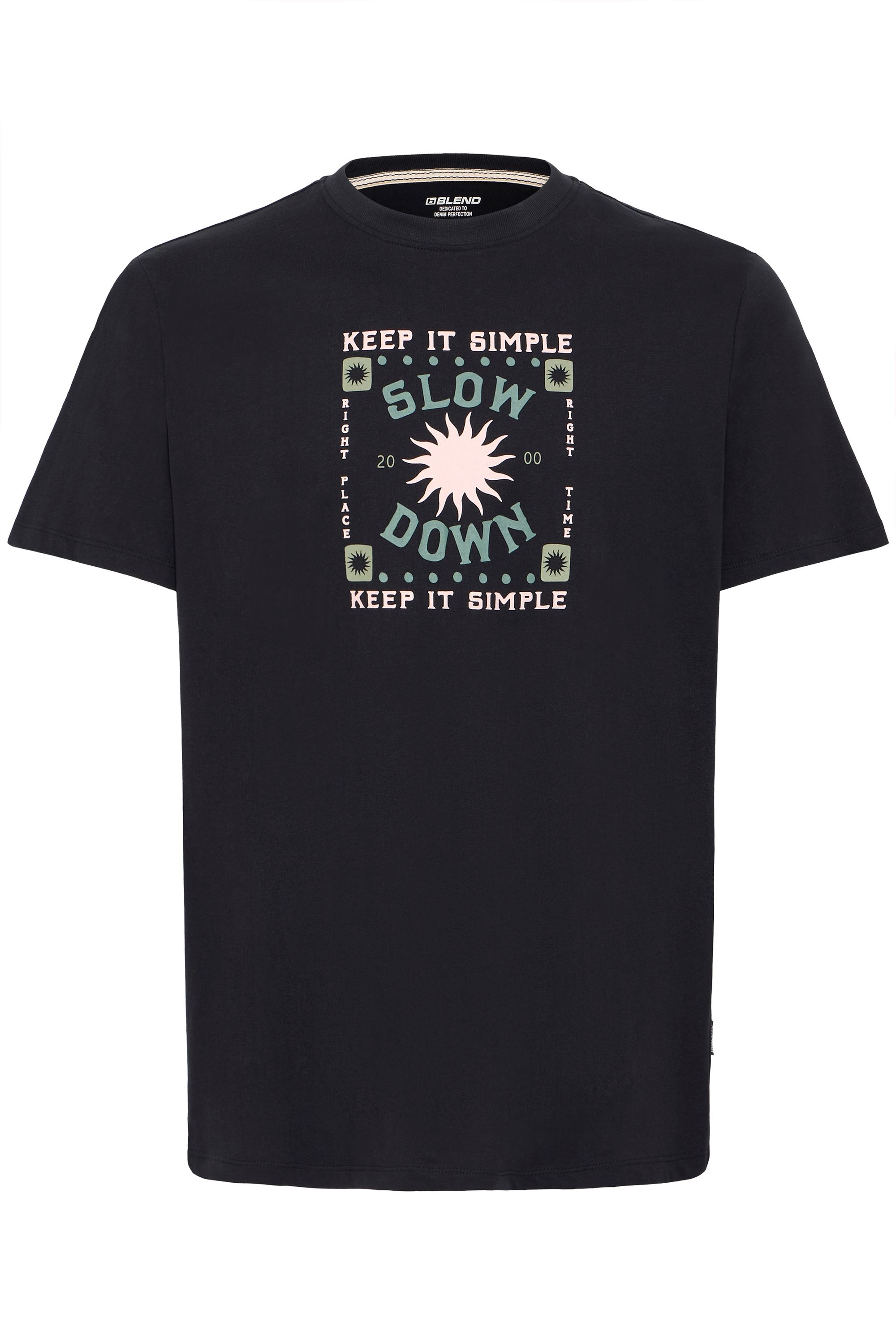 Blend Rundhalsshirt "Rundhalsshirt BHJOEY" günstig online kaufen