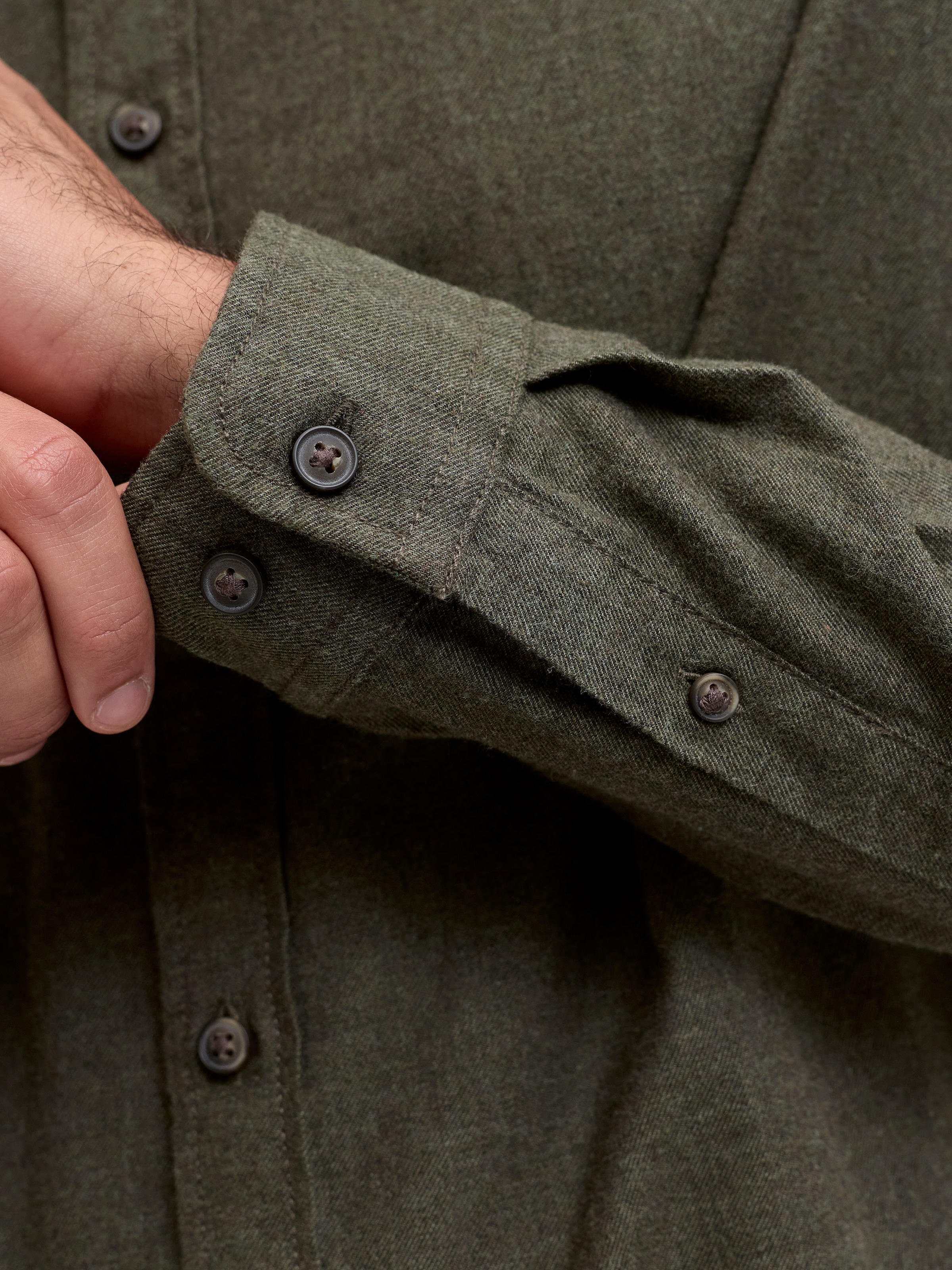 Jack & Jones Langarmhemd »JJECLASSIC MELANGE SHIRT L/S NOOS«