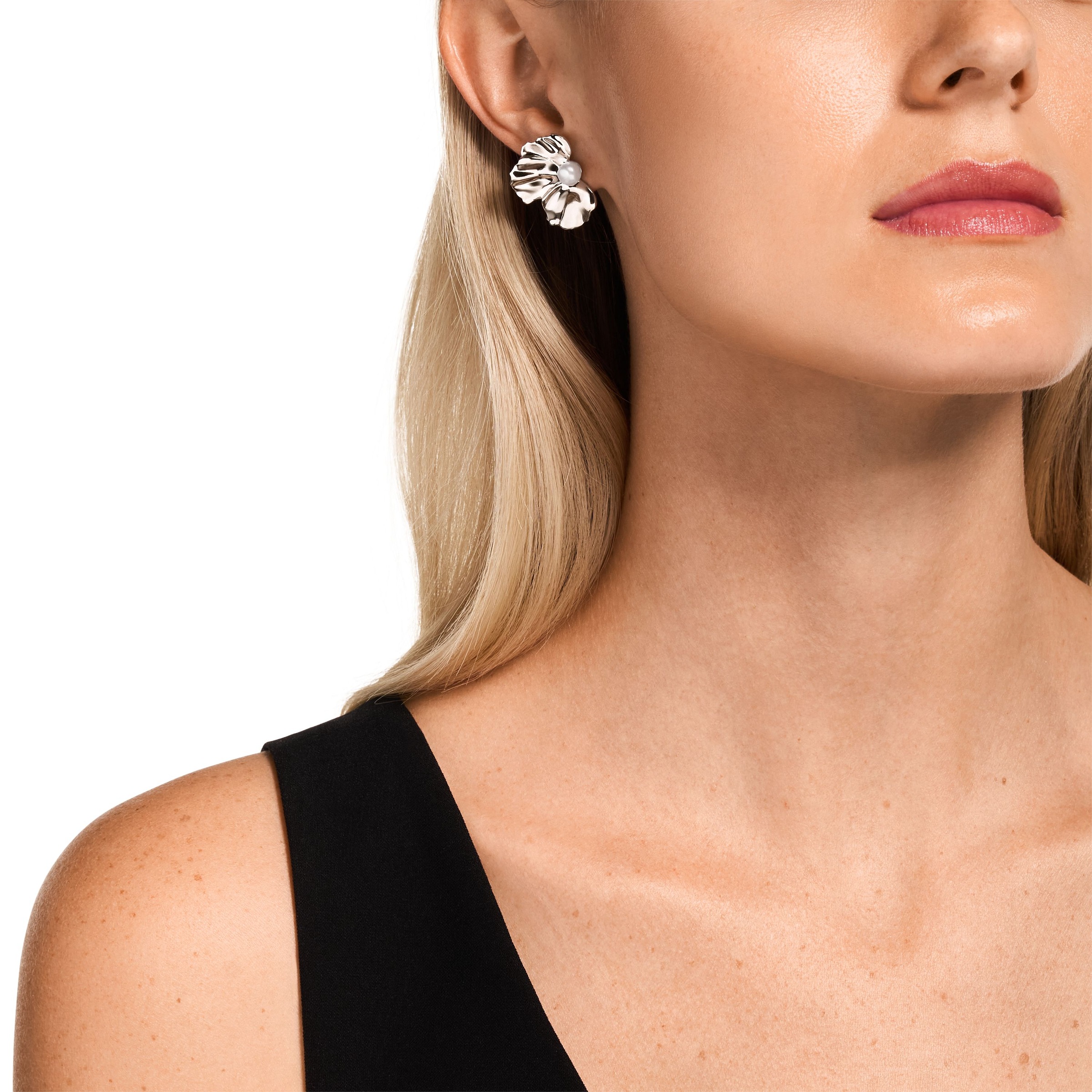 Emporio Armani Paar Ohrstecker »Schmuck Geschenk Metall« mit Süßwasserzuchtperle