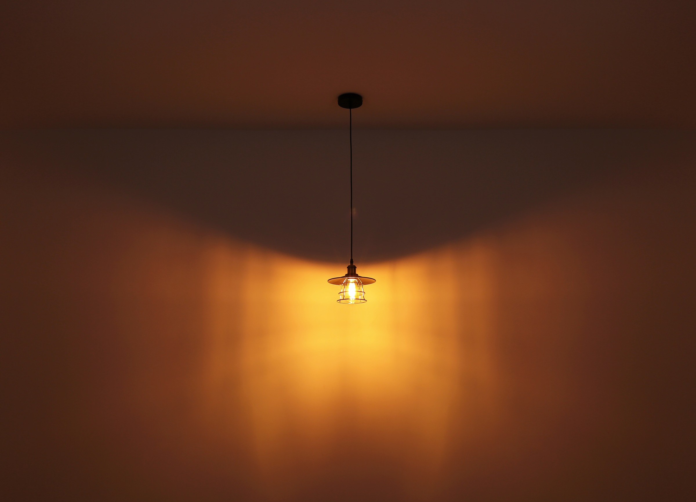 GLOBO LIGHTING Hängeleuchte »VIEJO«, Leuchtmittel E27 | ohne Leuchtmittel, Pendelleuchte / Küche / Wohnzimmerschwarz / rund / Gittergeflecht