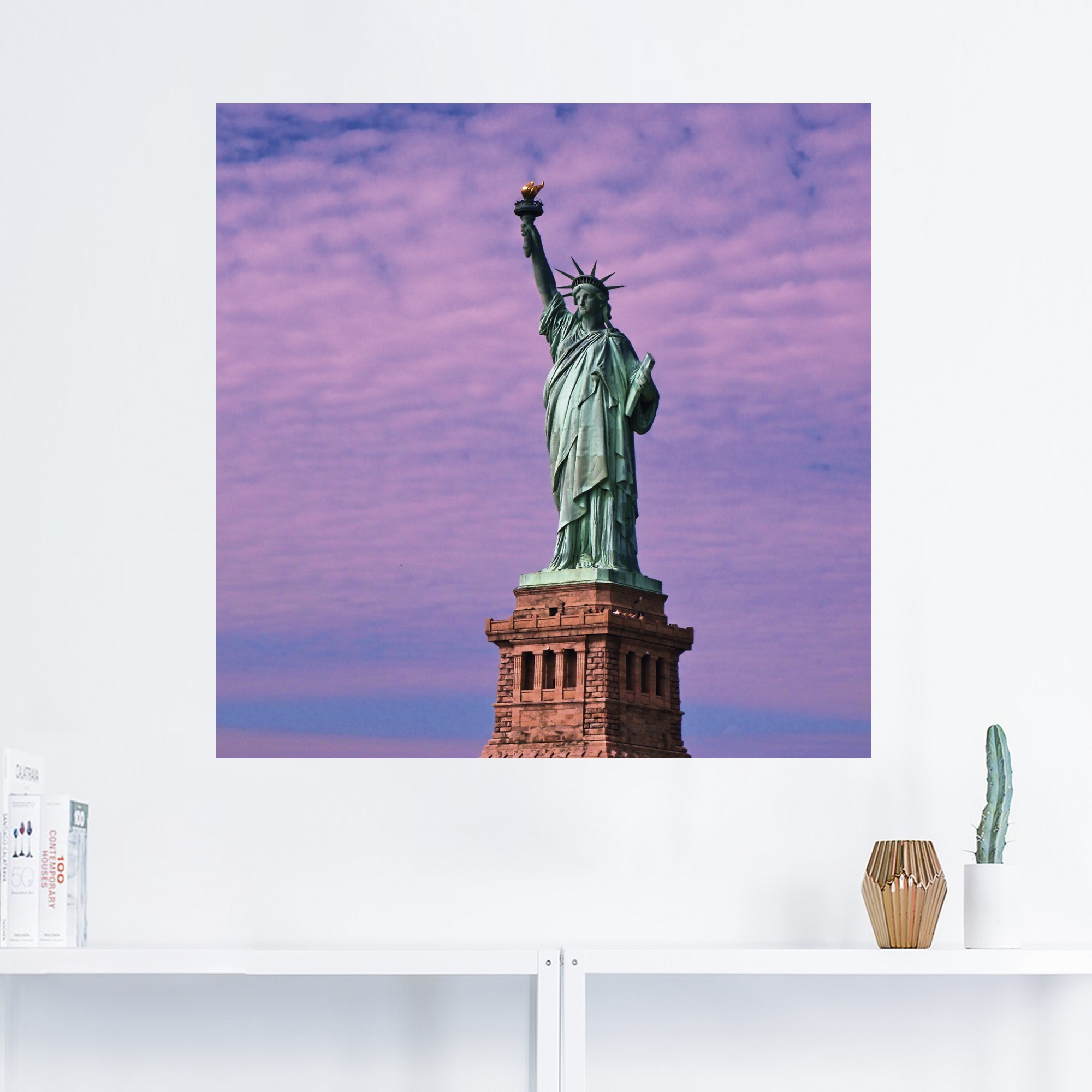 Artland Wandbild »Freiheitsstatue«, Amerika, (1 St.), als Leinwandbild, Poster in verschied. Größen