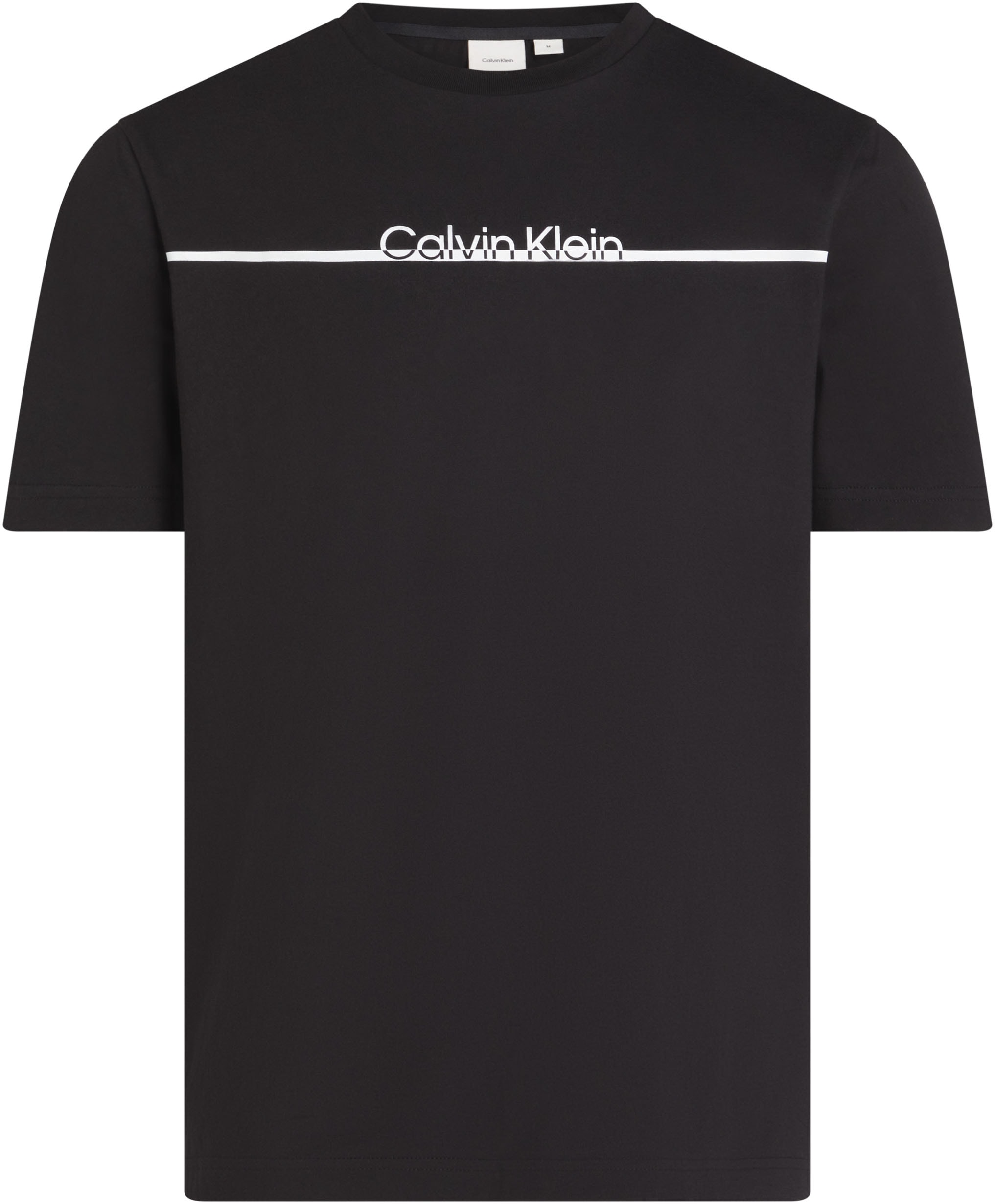 Calvin Klein Rundhalsshirt »SPLIT LINE LOGO T-SHIRT«, mit Logoprint