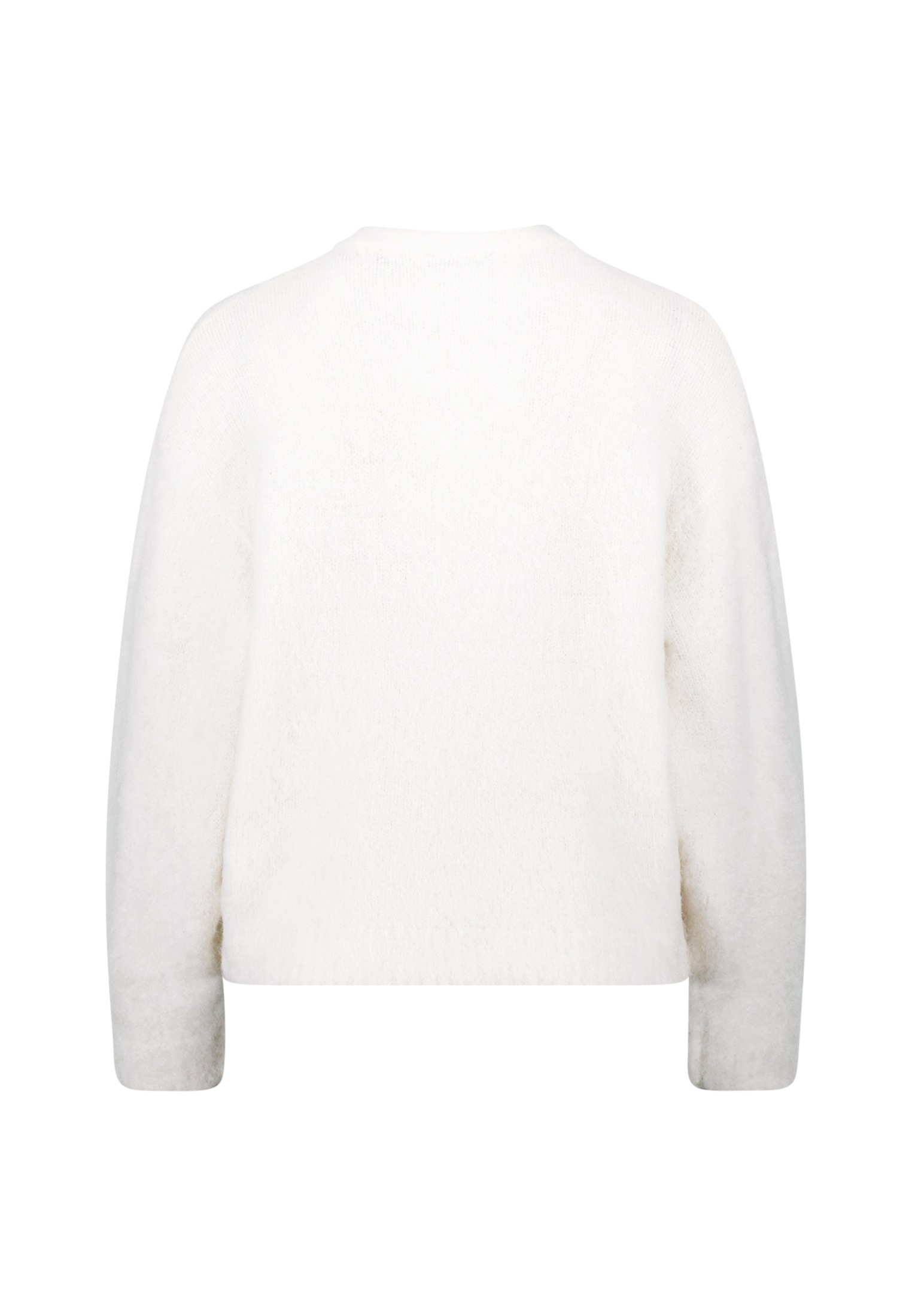 Zero Strickpullover »Damen Strickpullover mit Flaum« 1 Stk. tlg. Plain/ohne Details