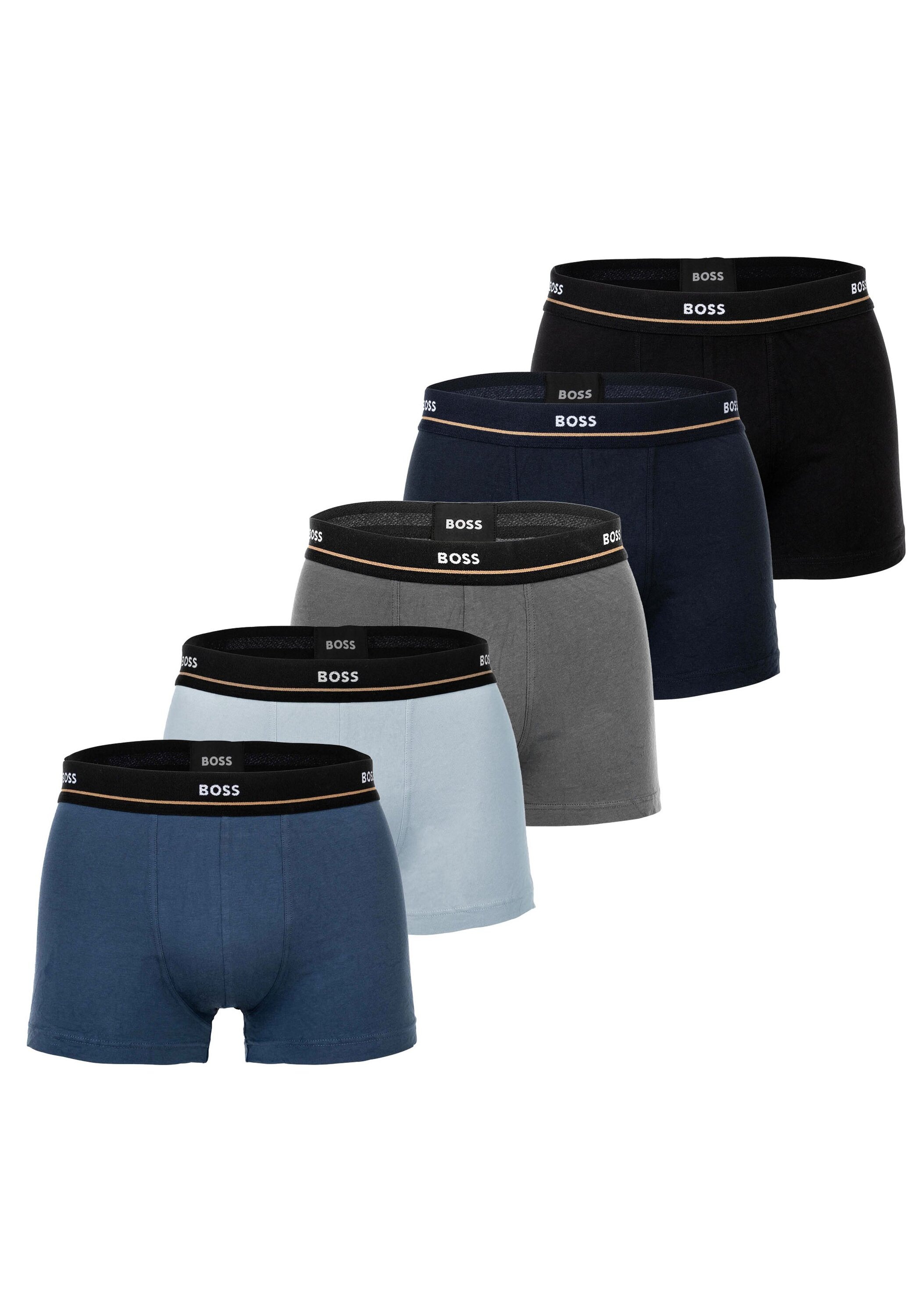 BOSS Boxershorts »Boxershort Trunk 5P Essential 5er Pack«