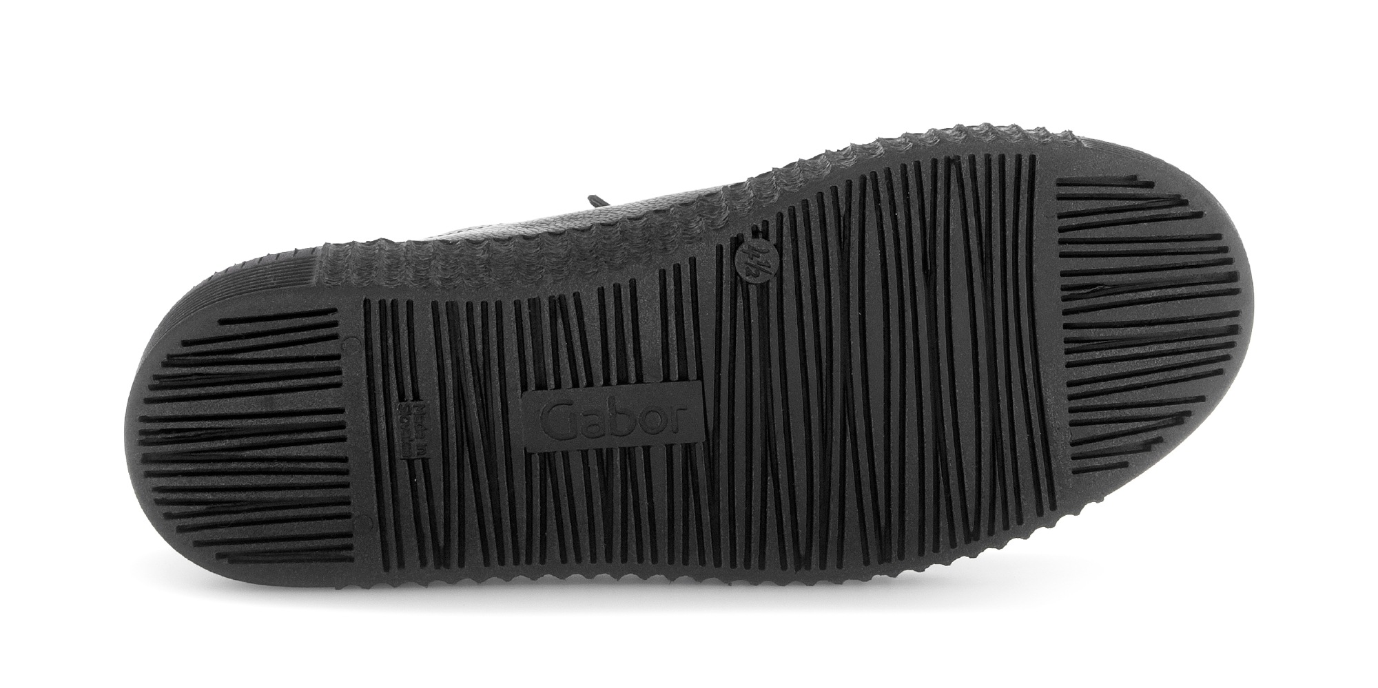 Gabor Slip-On Sneaker, Freizeitschuh, Halbschuh, Schnürschuh, elastische Schnürsenkel