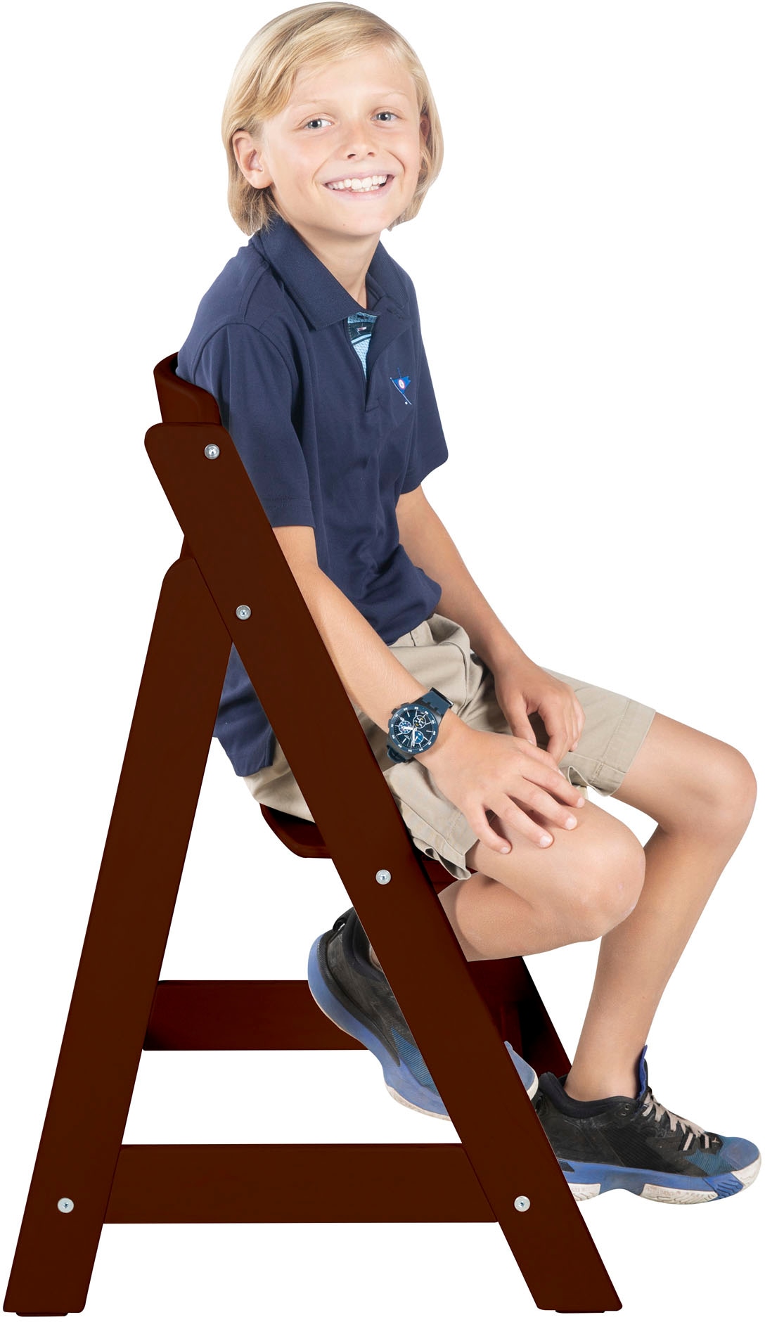 roba® Hochstuhl »Sit Up Flex, braun gebeizt«, aus Holz kaufen | BAUR