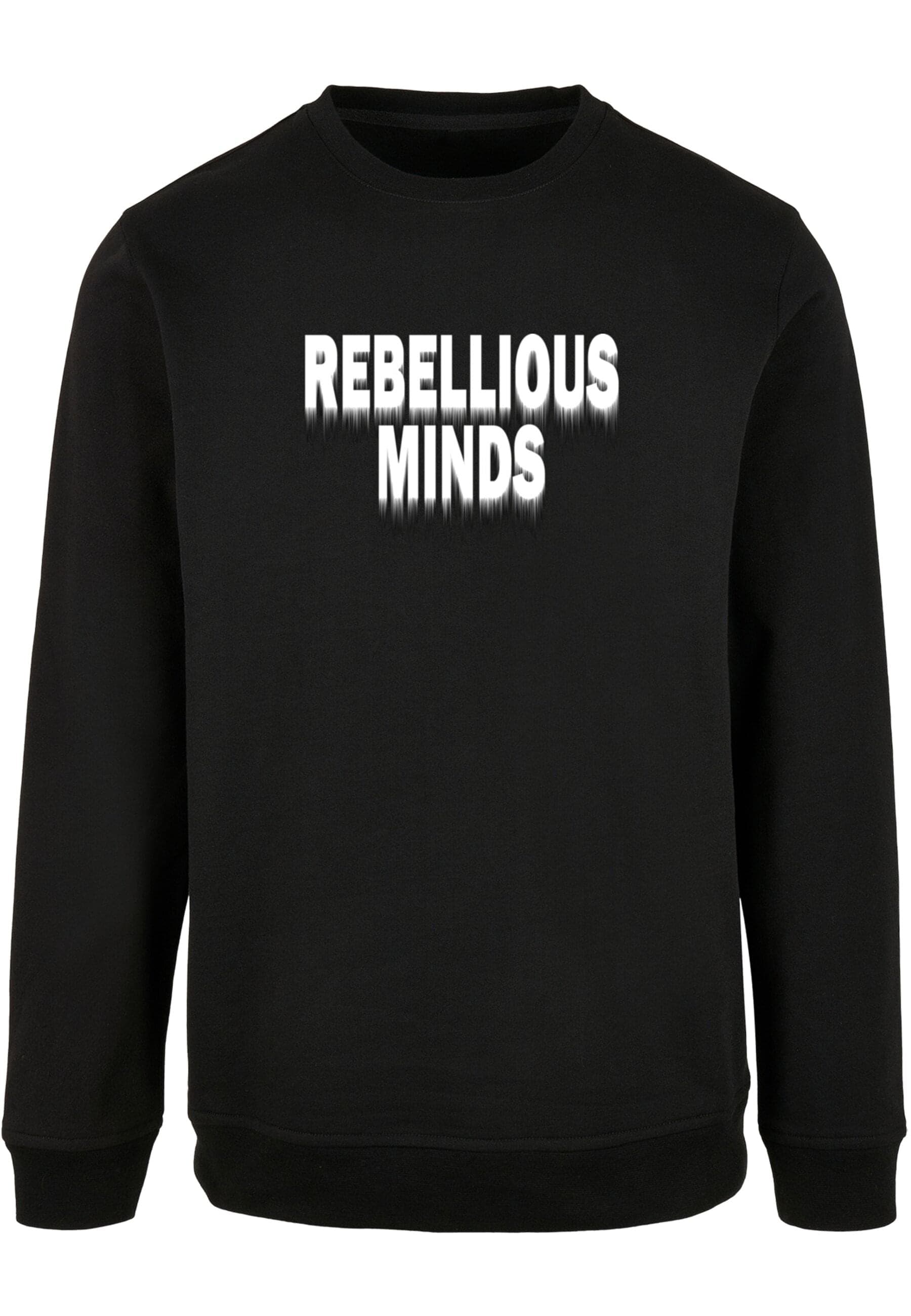 Rundhalspullover »Merchcode Herren Rebellious Minds Basic Crewneck«