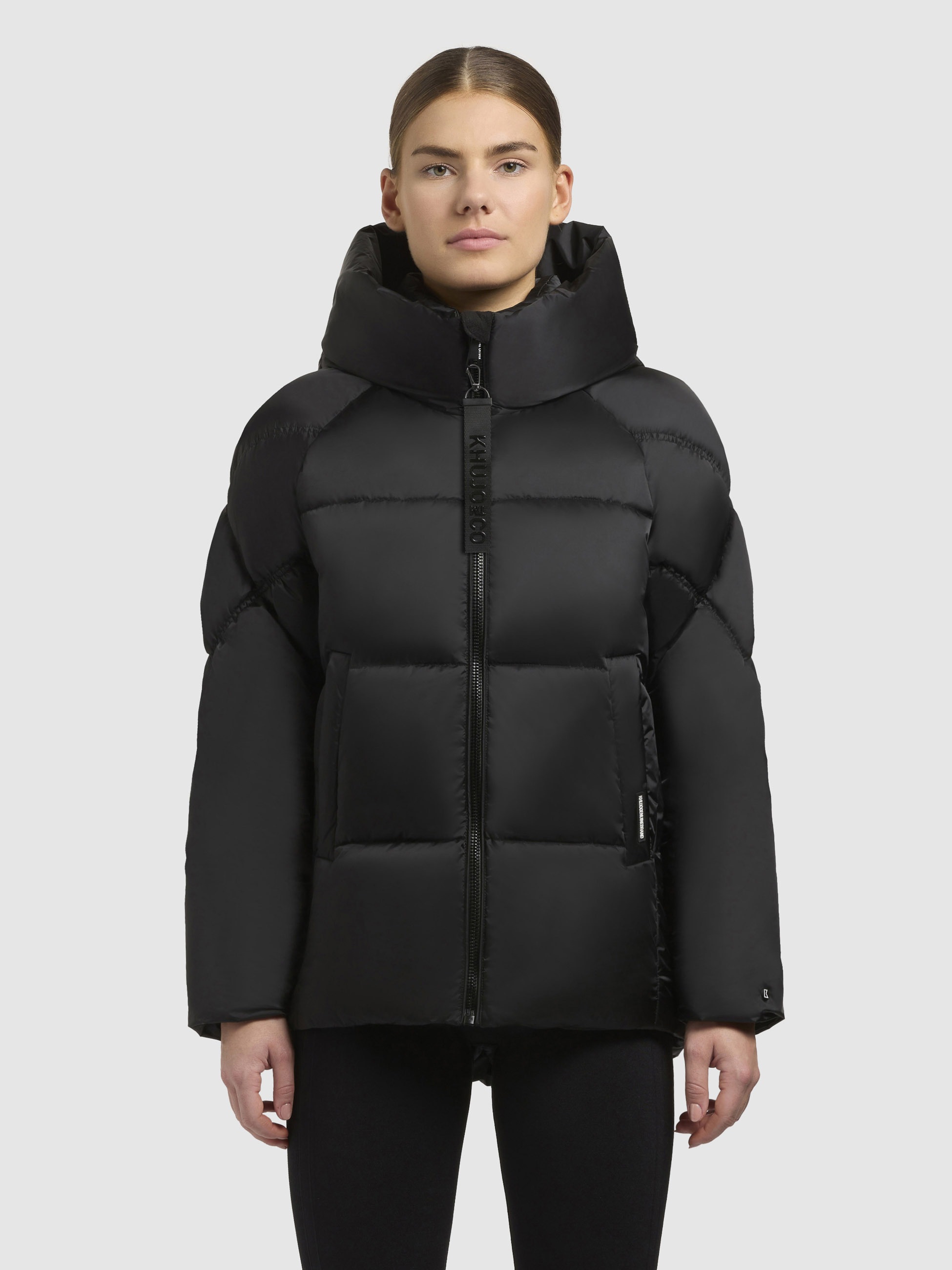 khujo Steppjacke »ISETT«, mit Kapuze
