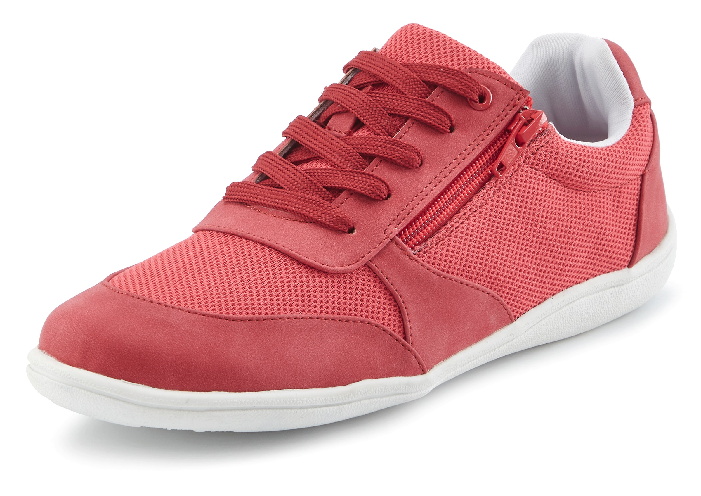 Vivance Sneaker "Schnürhalbschuh, Freizeitschuh,", mit Reißverschluss, ultr günstig online kaufen