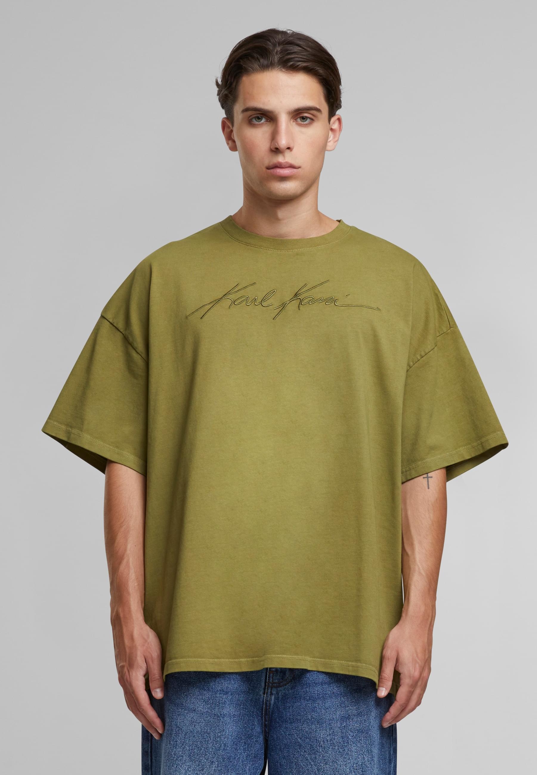 Karl Kani T-Shirt »Karl Kani Karl Kani Autograph Heavy Boxy Tee«, (1 tlg.)