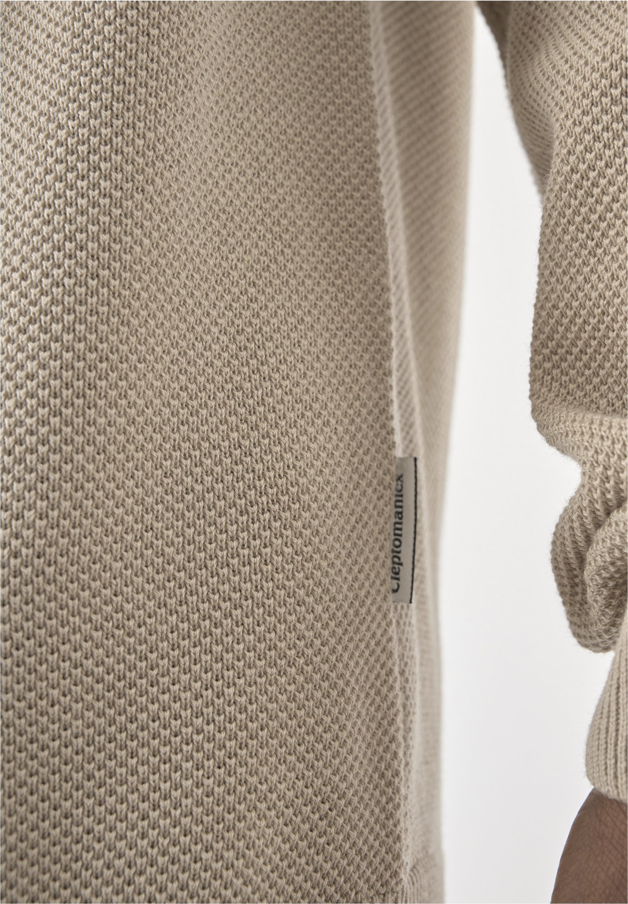 Cleptomanicx Strickpullover »Crewneck Grower«, im lockeren Schnitt