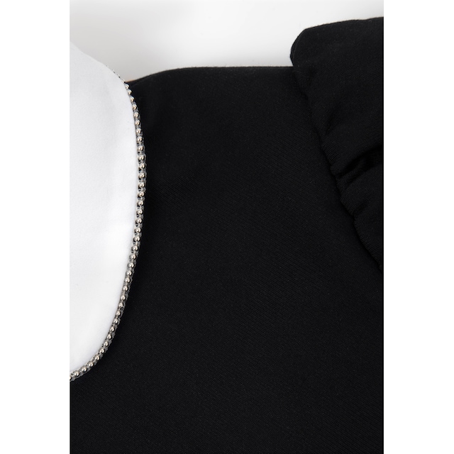 Gulliver Jerseykleid, mit Kontrastkragen online bestellen | BAUR
