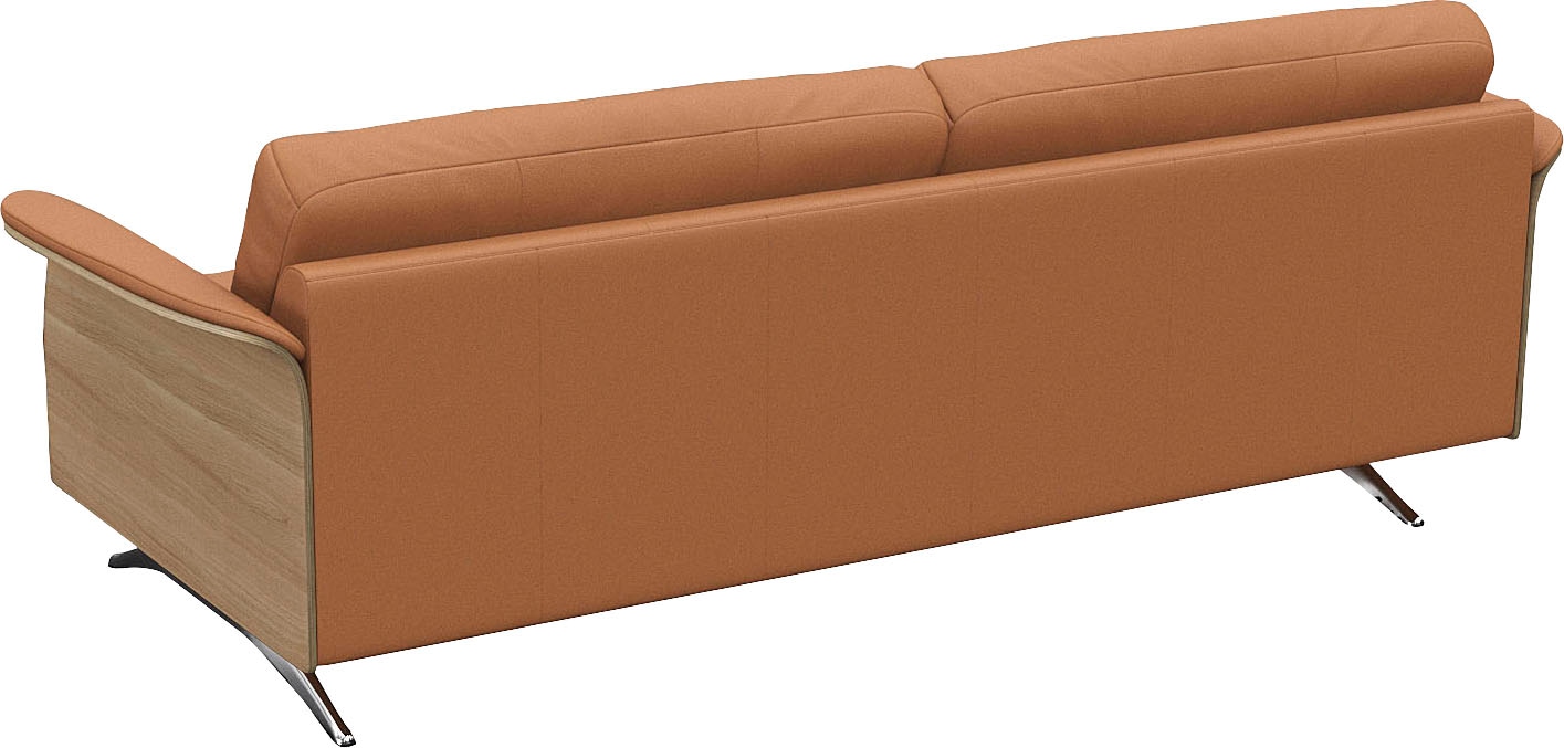 FLEXLUX 3-Sitzer »Glow, super bequem durch hochwertigem Sitzaufbau mit Federkern«, Modernes skandinavisches Design