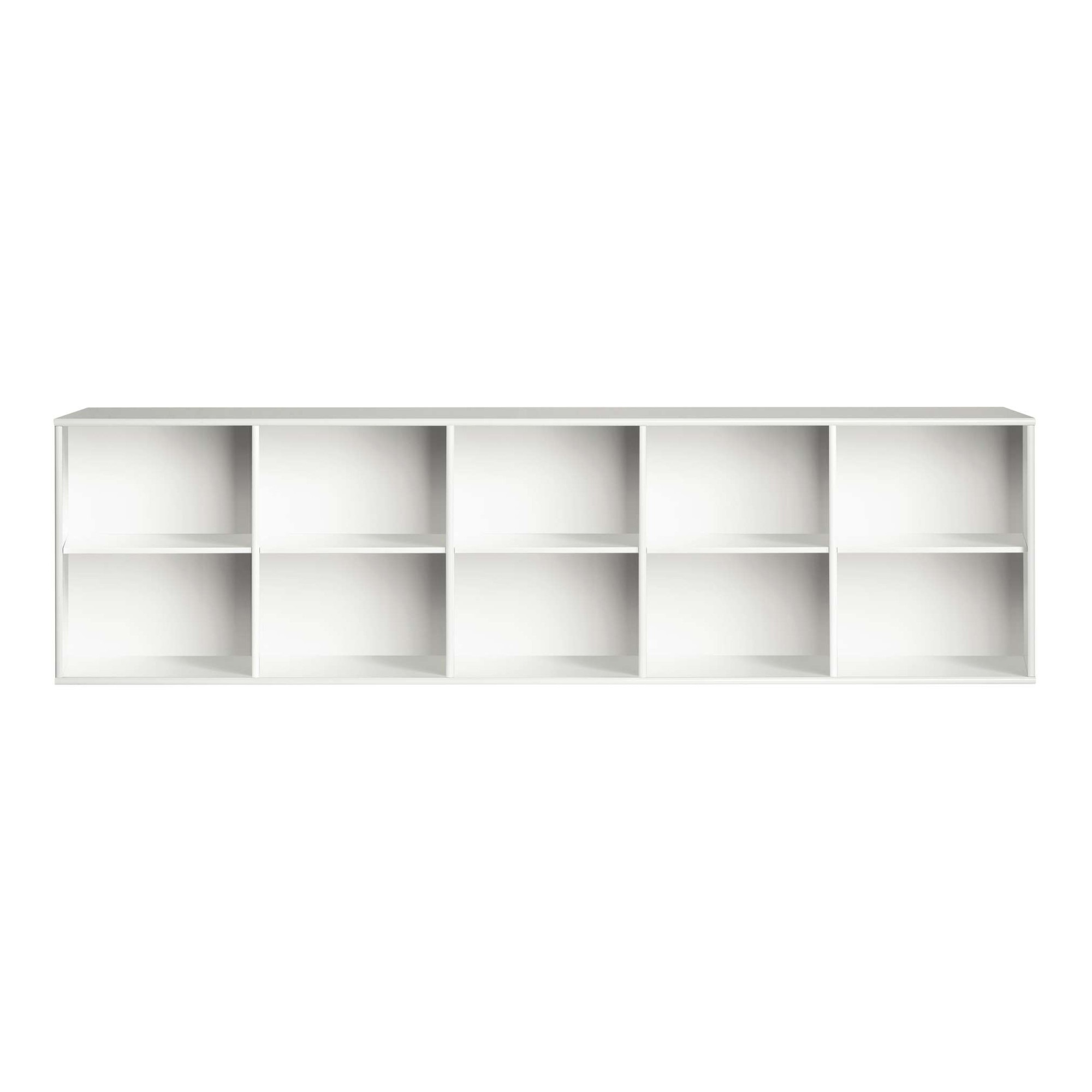 Hammel Furniture Sideboard »Mistral, Hochwertig Bücherregal, Lowboard, hängend/stehend montierbar«, mit 5 verstellbare Einlegeböden, B: 220 cm, anpassungsbar Designmöbel