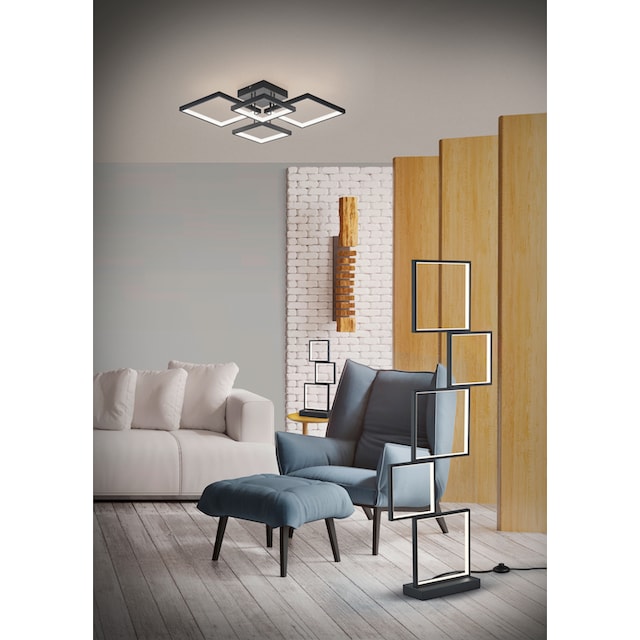 TRIO Leuchten LED Deckenleuchte »Sorrento«, 1 flammig-flammig, LED  Deckenlampe mit Switch Dimmer, 2400 Lumen | BAUR