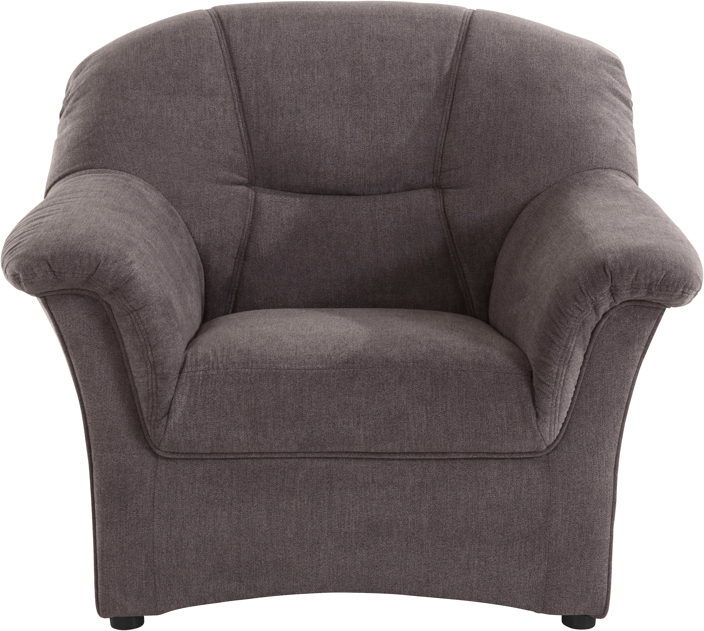DOMO collection Sessel "SARAFINA Breite 102 cm, auch mit Federkern für noch mehr Sitzkomfort" whlw. mit Federkern, elegantes Design