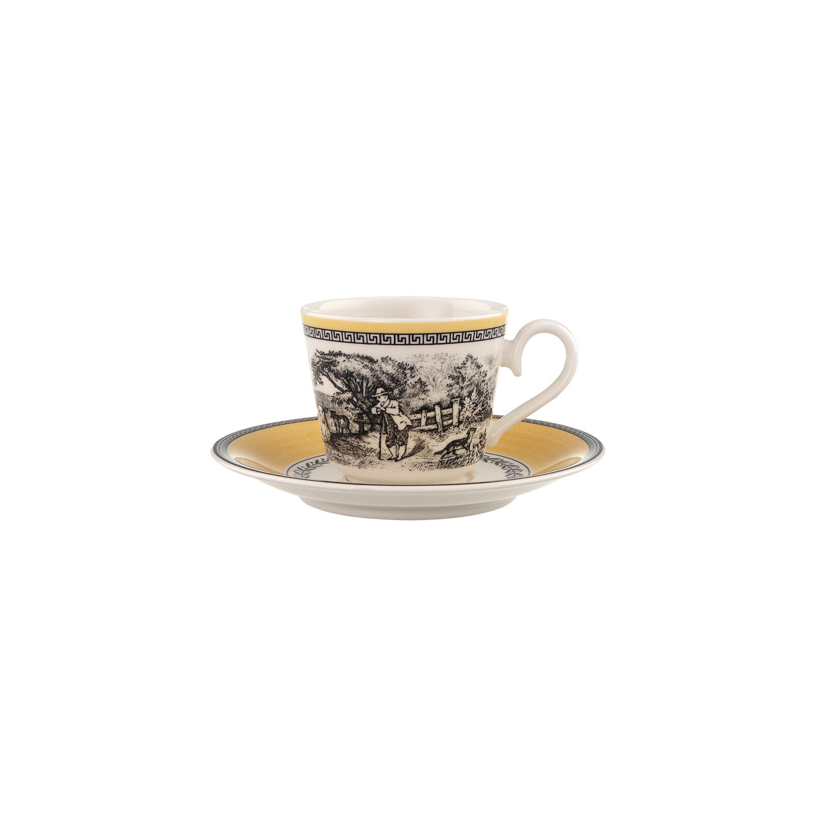Villeroy & Boch Tasse "Espressotasse mit Untertasse Audun Ferme 80 ml bunt"