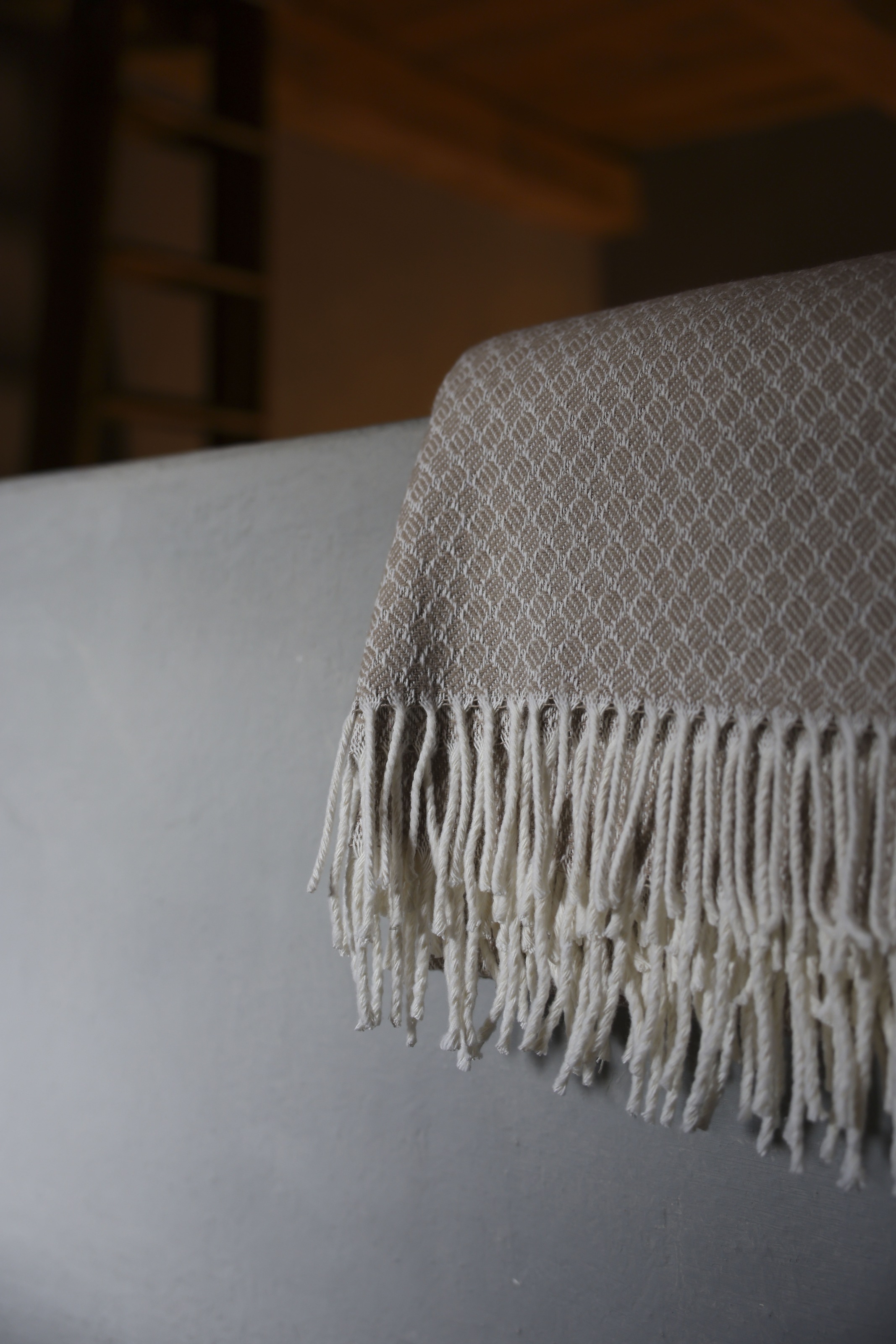 PAD Wohndecke "CIRCLE" Made in Europe, Uni Farben, mit Fransen, 150x200 cm günstig online kaufen