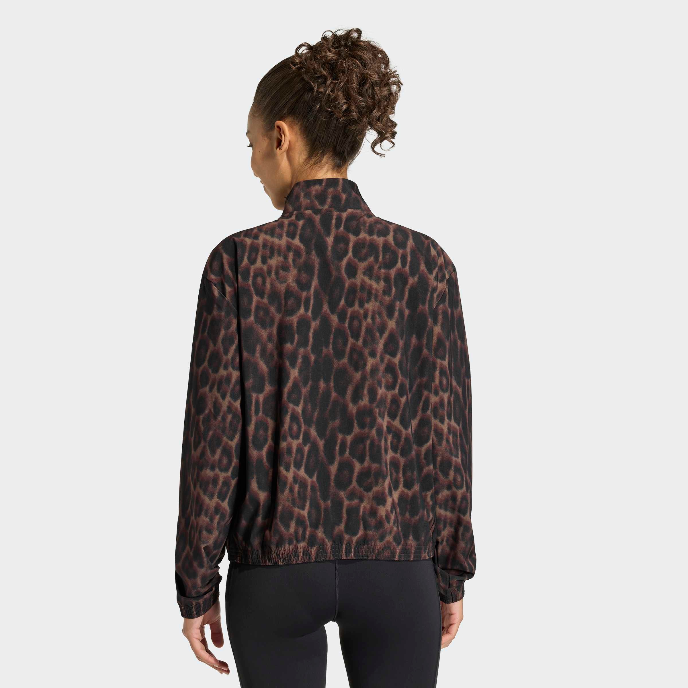 adidas Performance Rollkragenpullover "WORKOUT ESSENTIALS LEOPARD, GEWEBTES günstig online kaufen