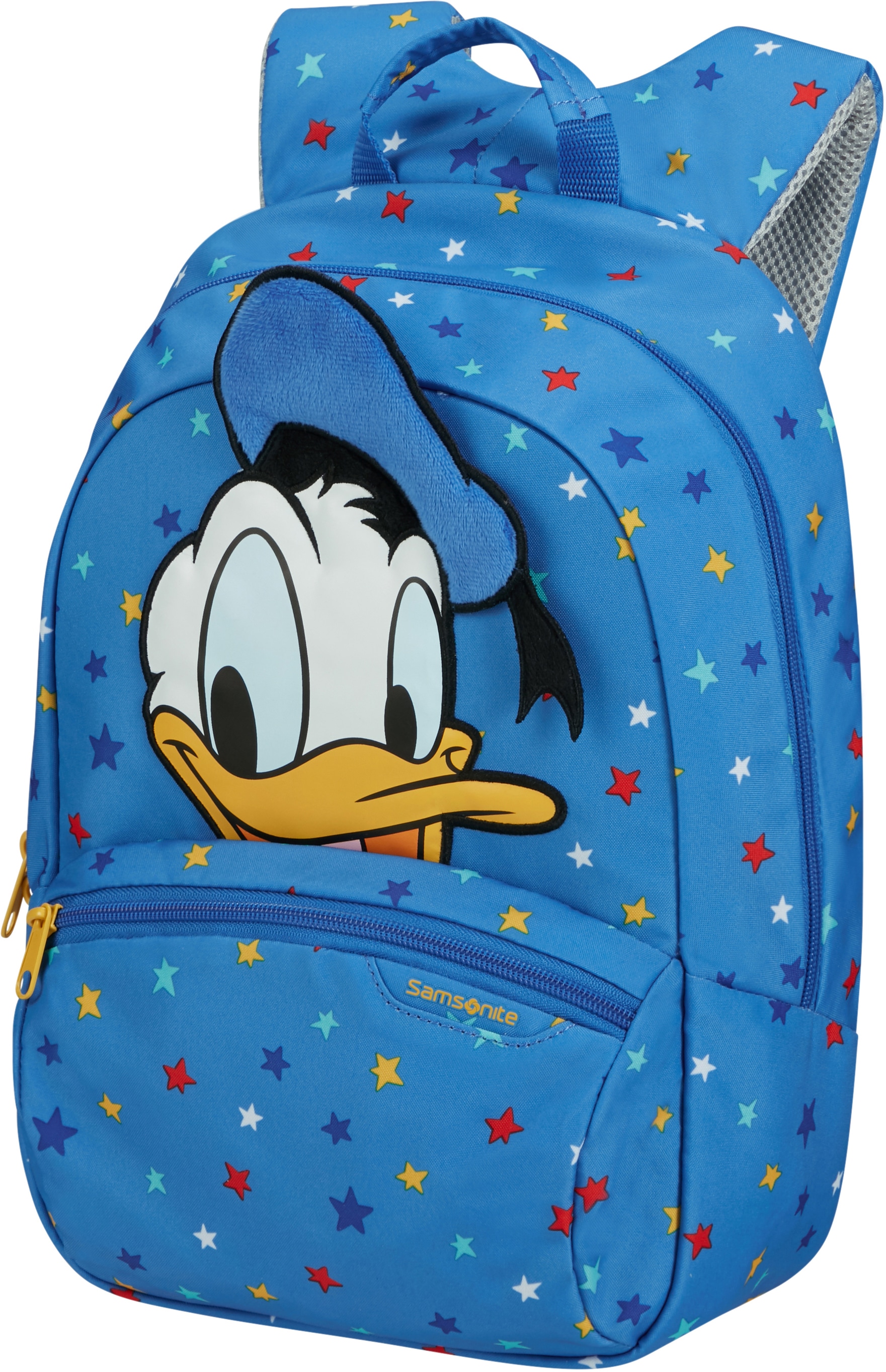 Samsonite Kinderrucksack »Disney Ultimate 2.0, S+, Donald Stars«, reflektierende Details, Freizeitrucksack für Kinder