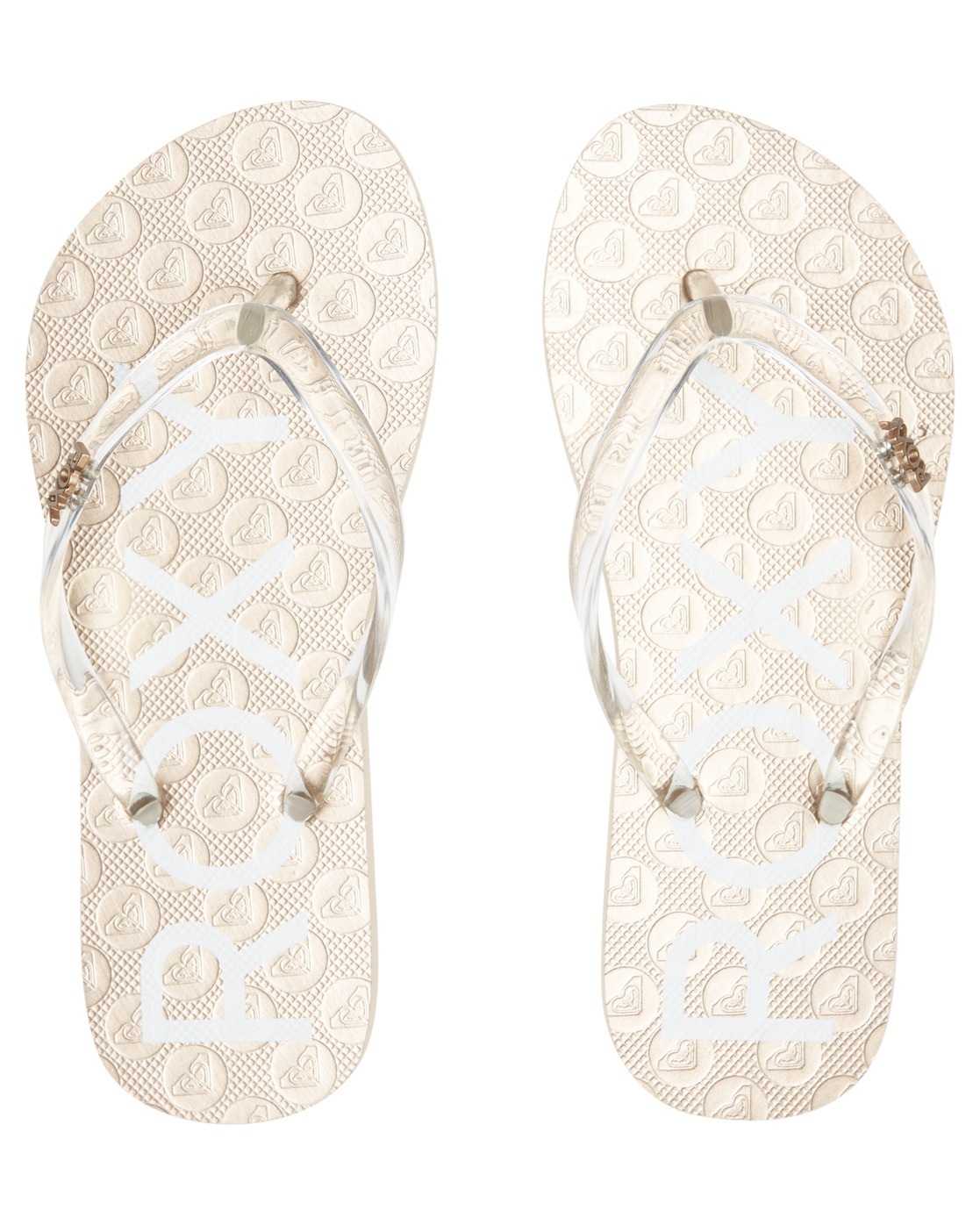 Roxy Viva Jelly Sandals Champagne Size 31 3