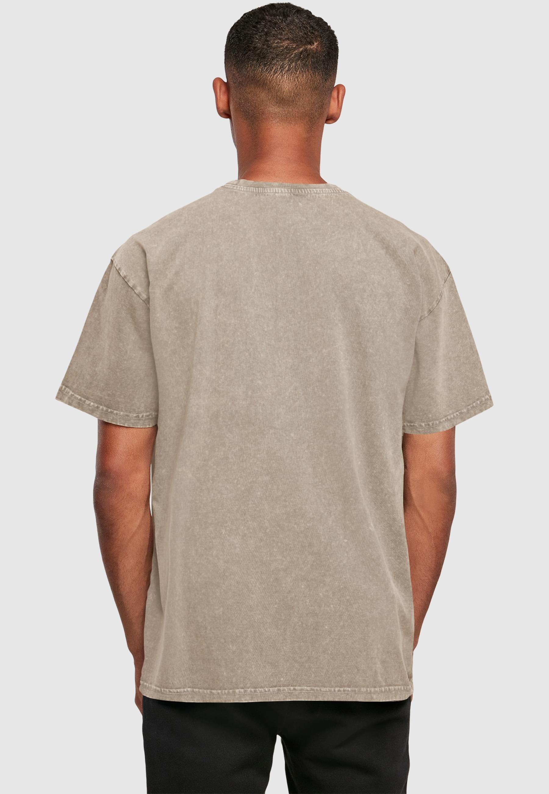 MisterTee T-Shirt »MisterTee Waiting For Friday Acid Washed Heavy Oversize Tee«, (1 tlg.)