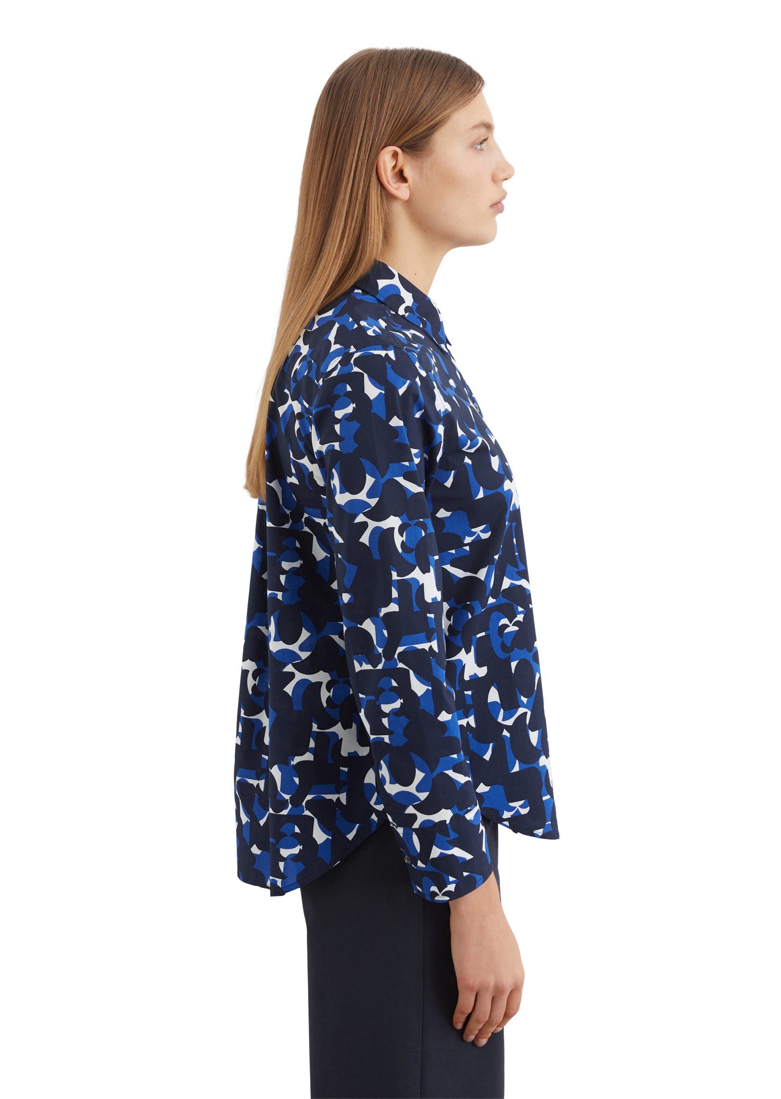 Marc OPolo Langarmbluse "aus Papertouch-Popeline" günstig online kaufen