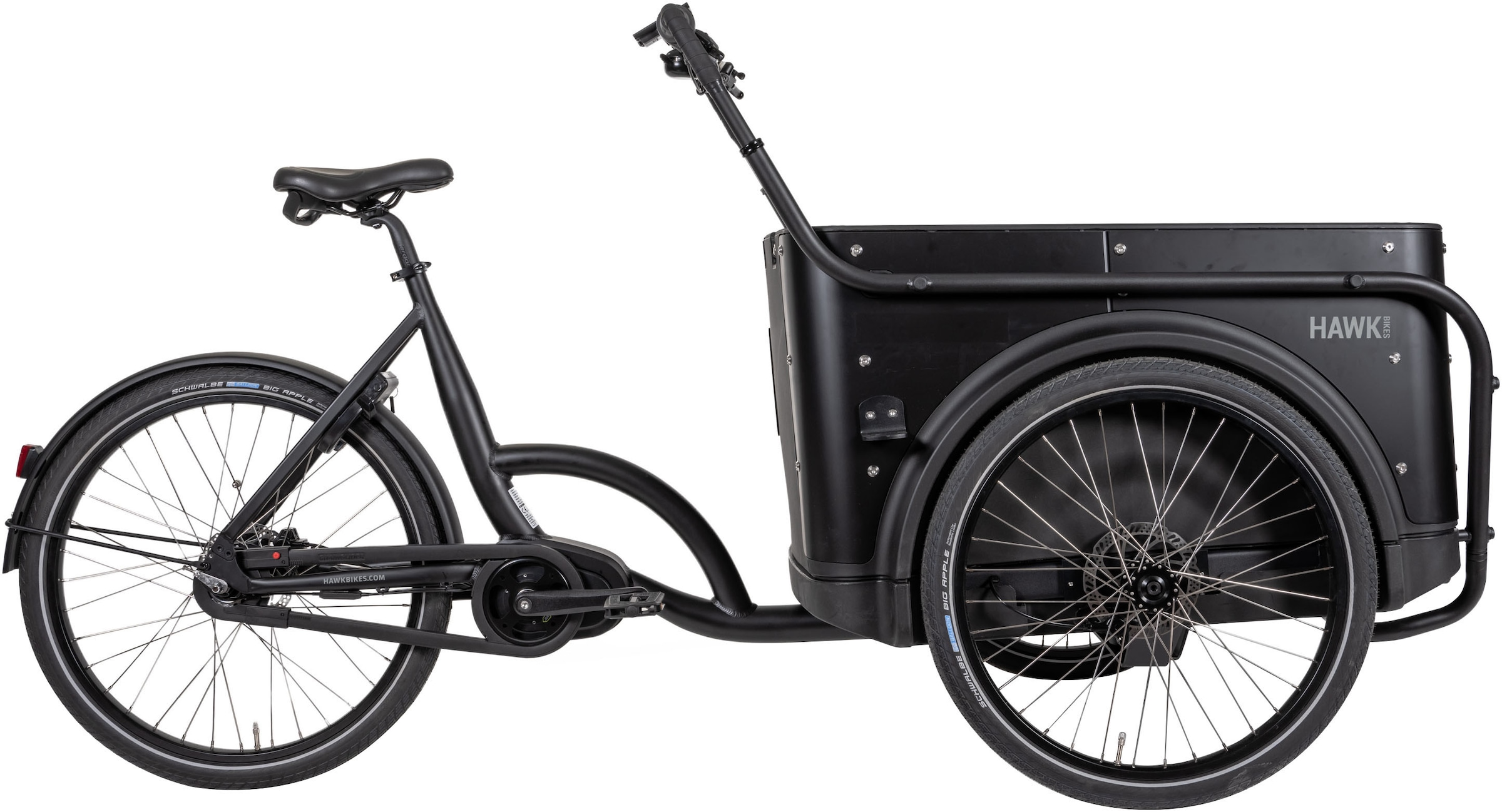 HAWK Bikes E-Bike »E-Cargo 3.2«, 8 Gang, Shimano, Pedelec, Elektrofahrrad für Damen u. Herren, Lastenrad