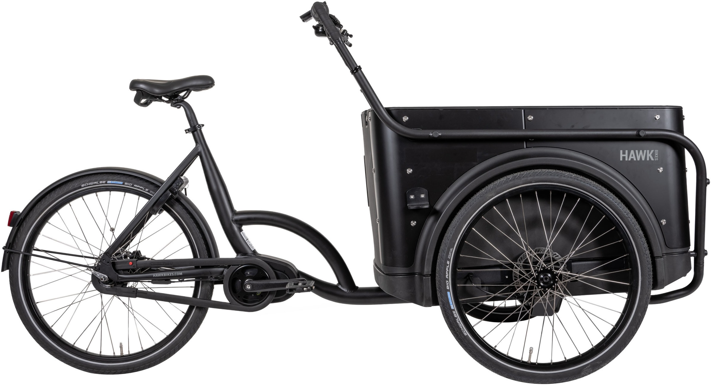 HAWK Bikes E-Bike "E-Cargo 3.2", 8 Gang, Shimano, Pedelec, Elektrofahrrad für Damen u. Herren, Lastenrad