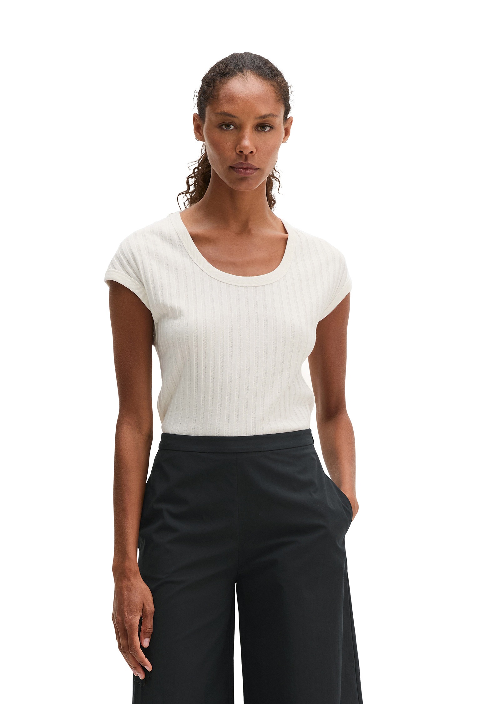 Marc OPolo T-Shirt "aus softem Modal-Organic-Cotton-Mix"