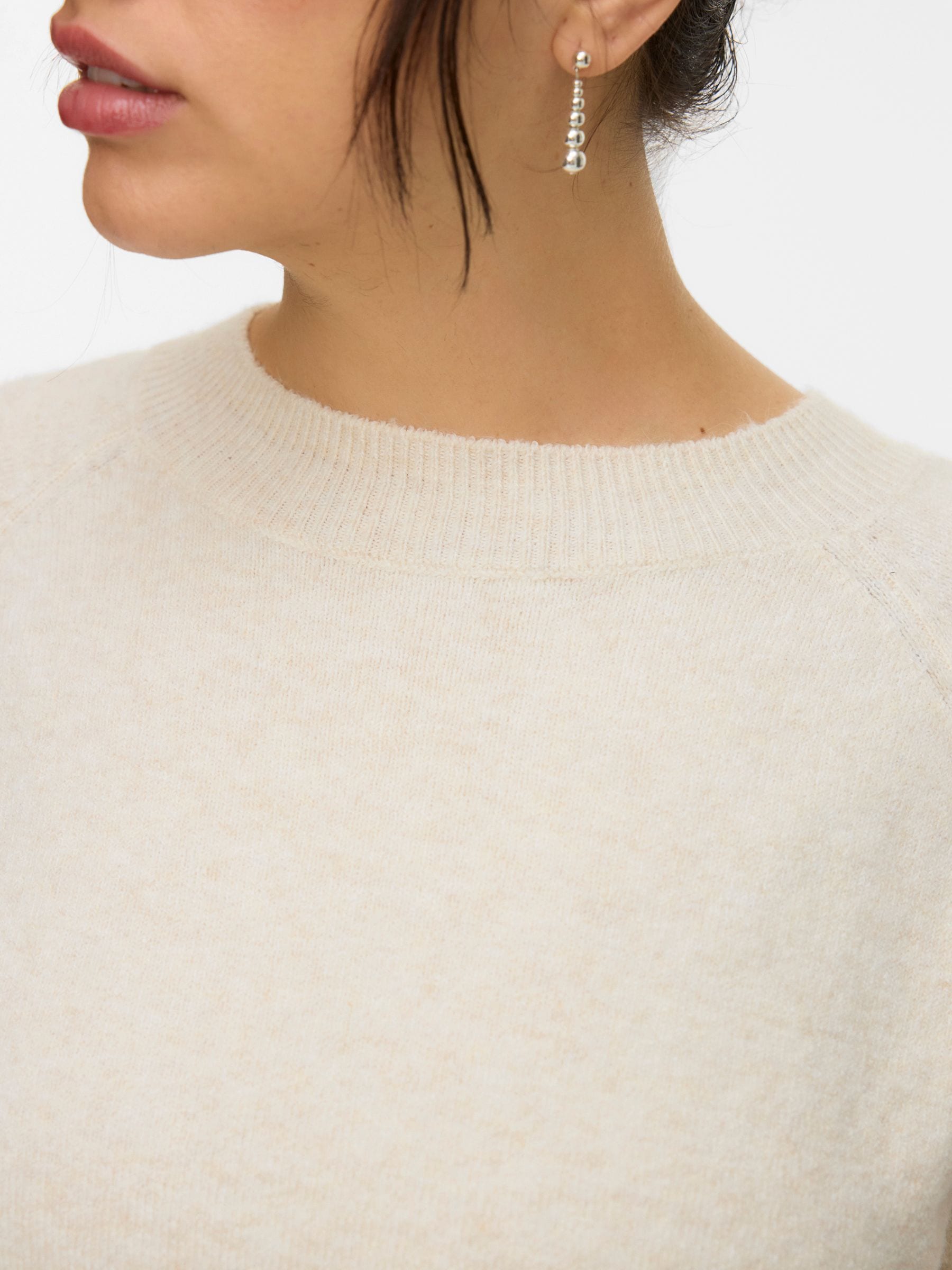 Vero Moda Curve Rundhalspullover »VMCDOFFY LS O-NECK BLOUSE GA NOOS CUR«