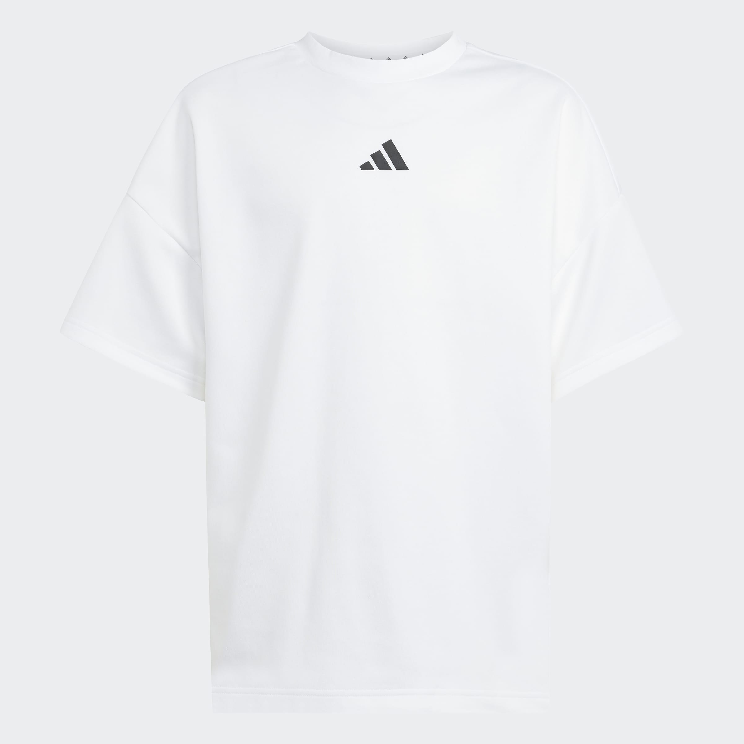 adidas Sportswear T-Shirt »J FI OVSZ TEE« für Kinder, mit Rundhalsausschnitt, ohne Verschluss, aus Baumwolle