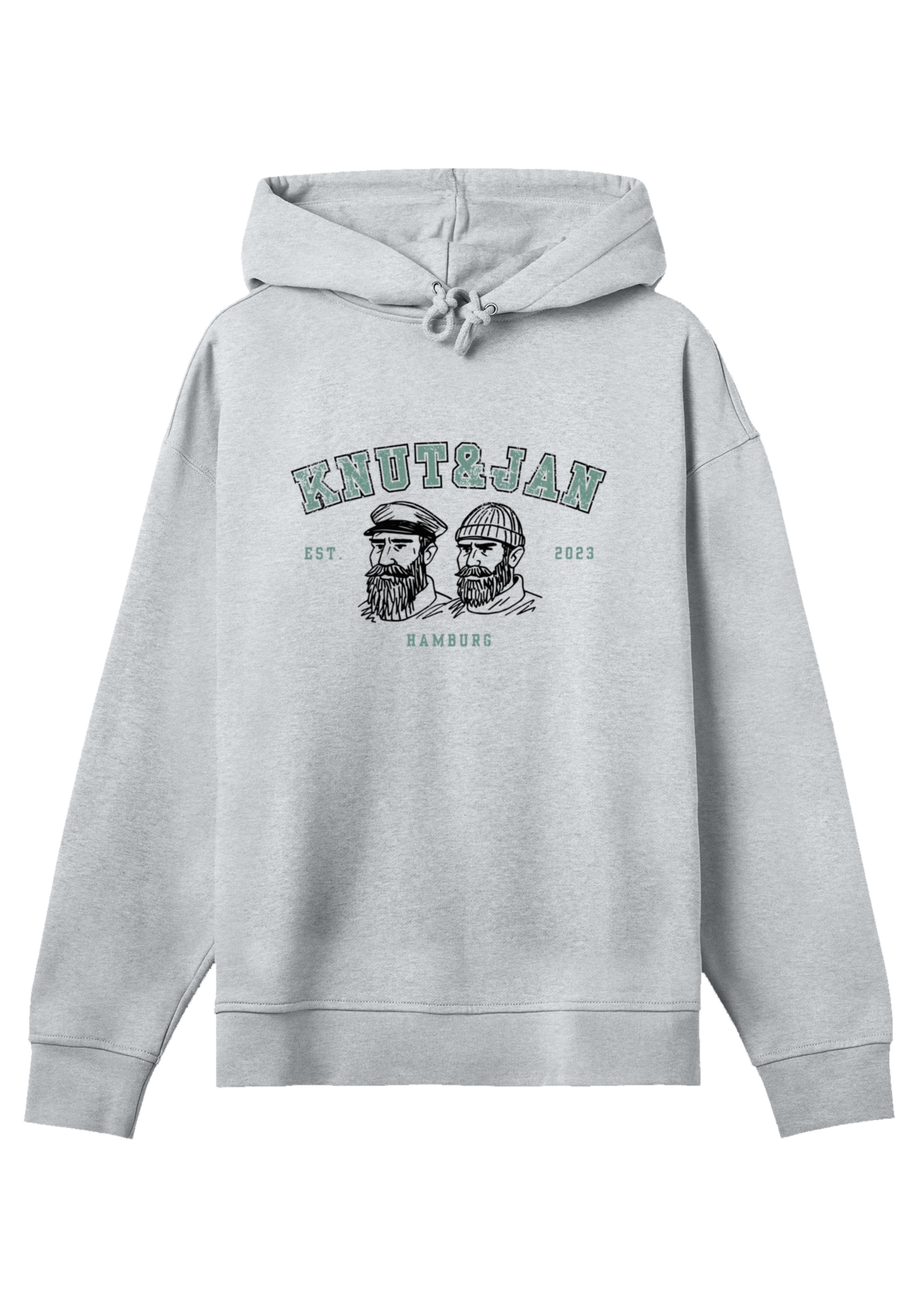 F4NT4STIC Kapuzenpullover »Knut und Jan Hamburg Vintage Seemänner« Premium Qualität