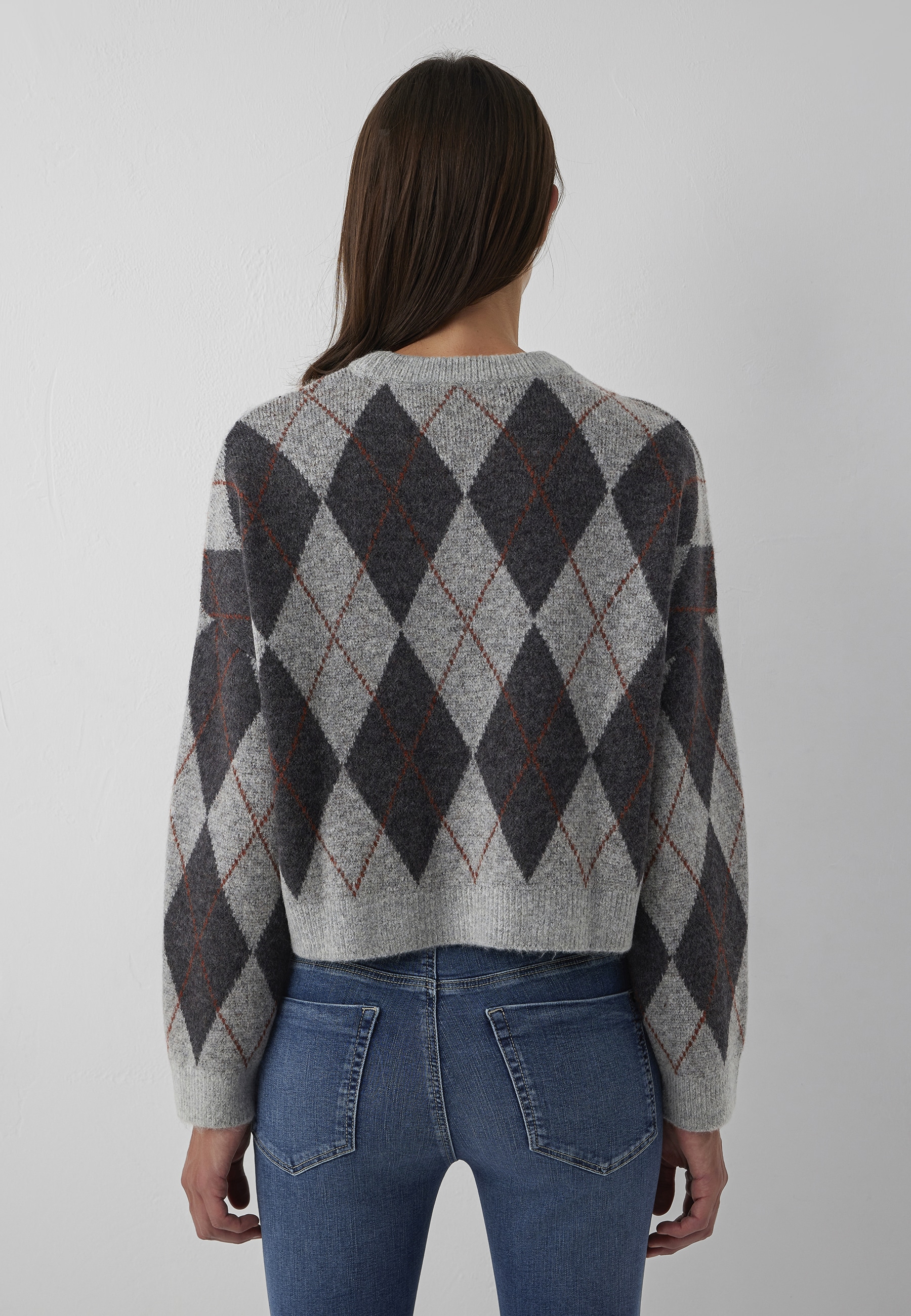 Mavi 1100000002199 »CREW NECK SWEATER« Pullover Argyle