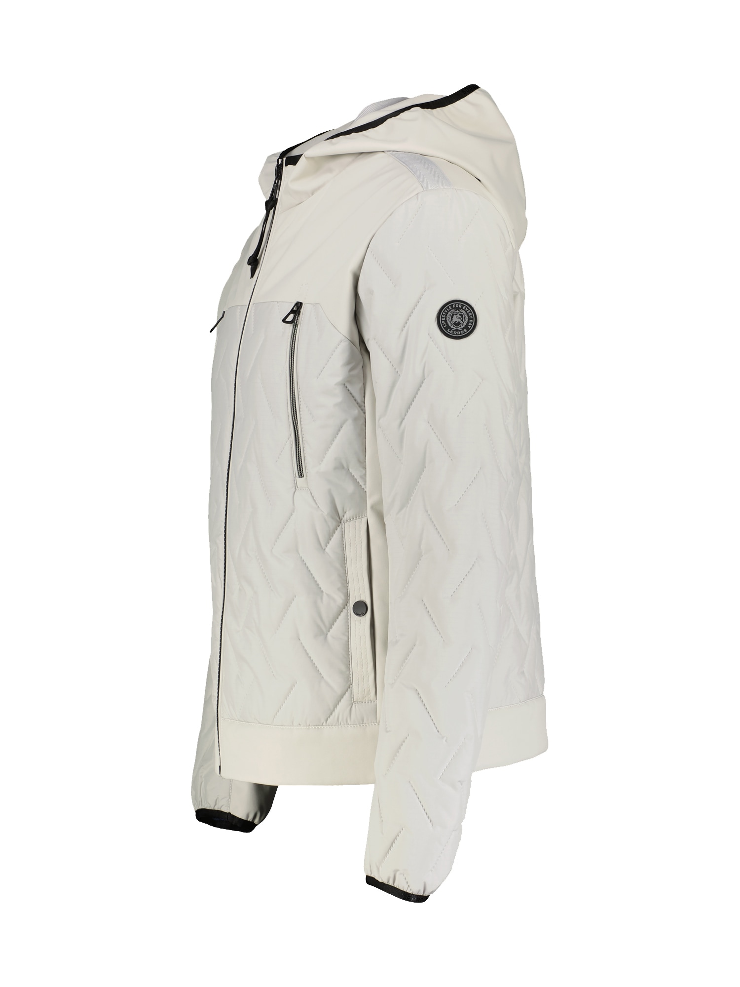 LERROS Steppjacke »LERROS Herren Steppjacke mit Kapuze«, mit Kapuze, Wasser- und windabweisend