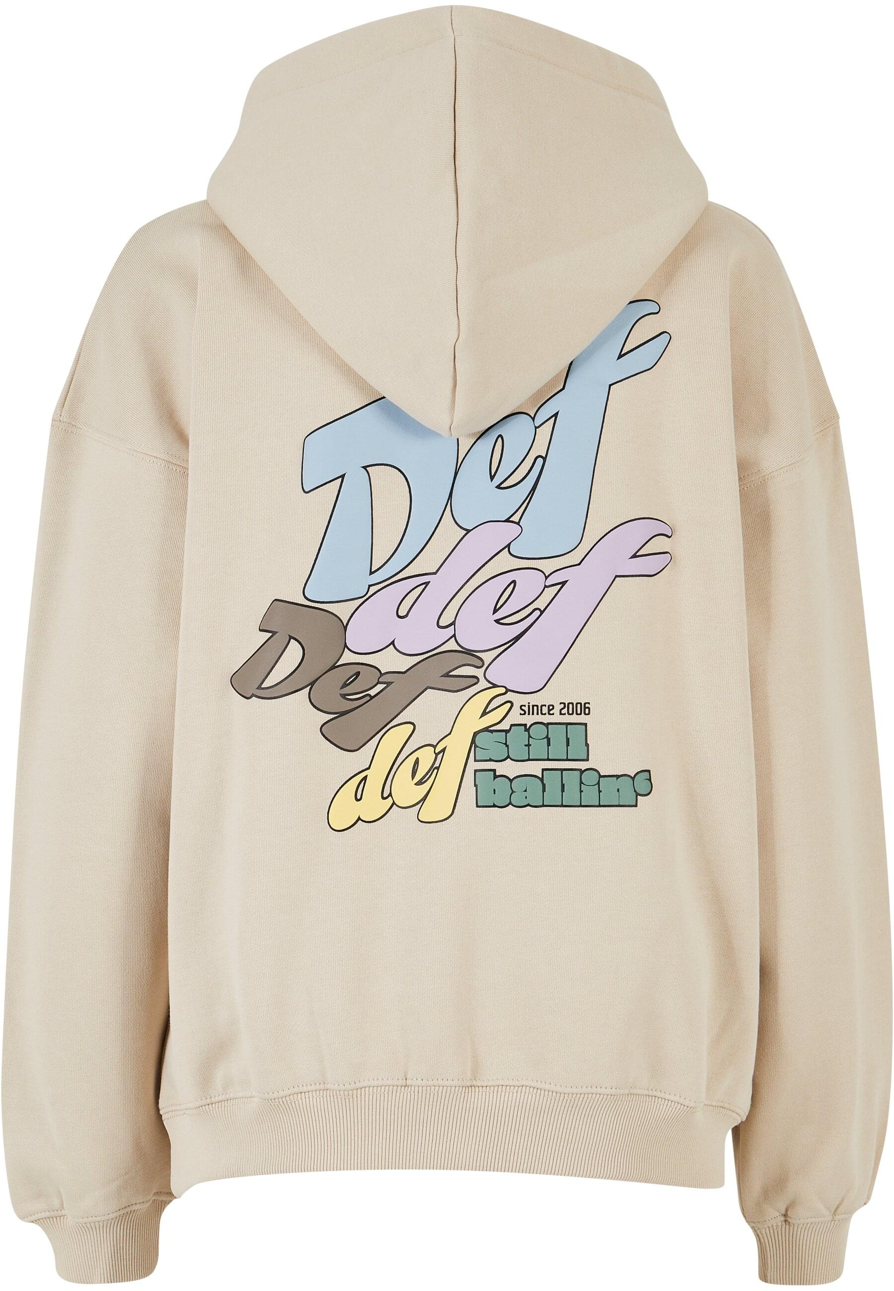 DEF Kapuzenpullover »DEF Damen DEF Hoody DEFDEF«, (1 tlg.)