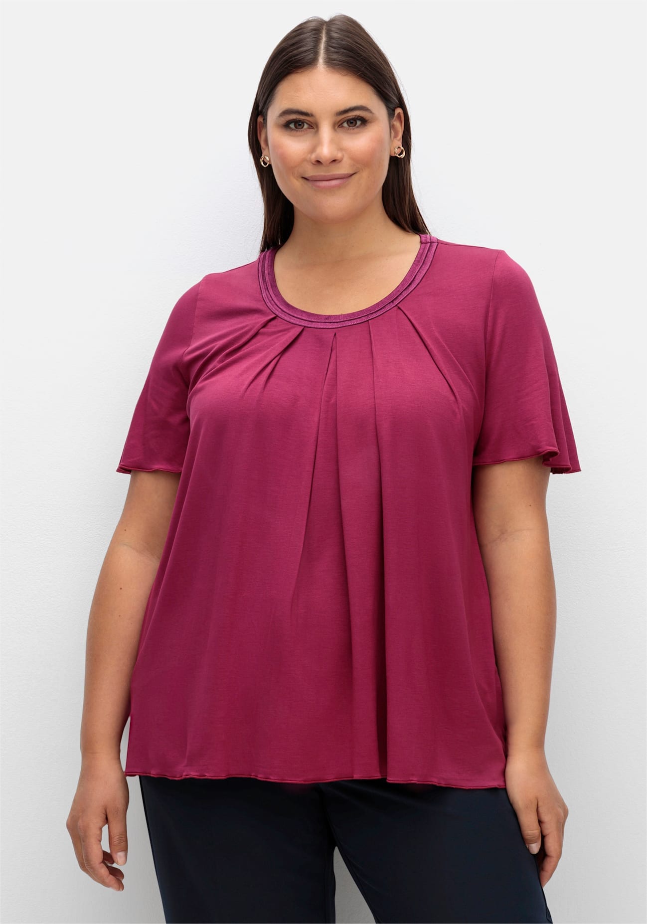 Sheego T-Shirt "T-Shirt", (1 tlg.) günstig online kaufen