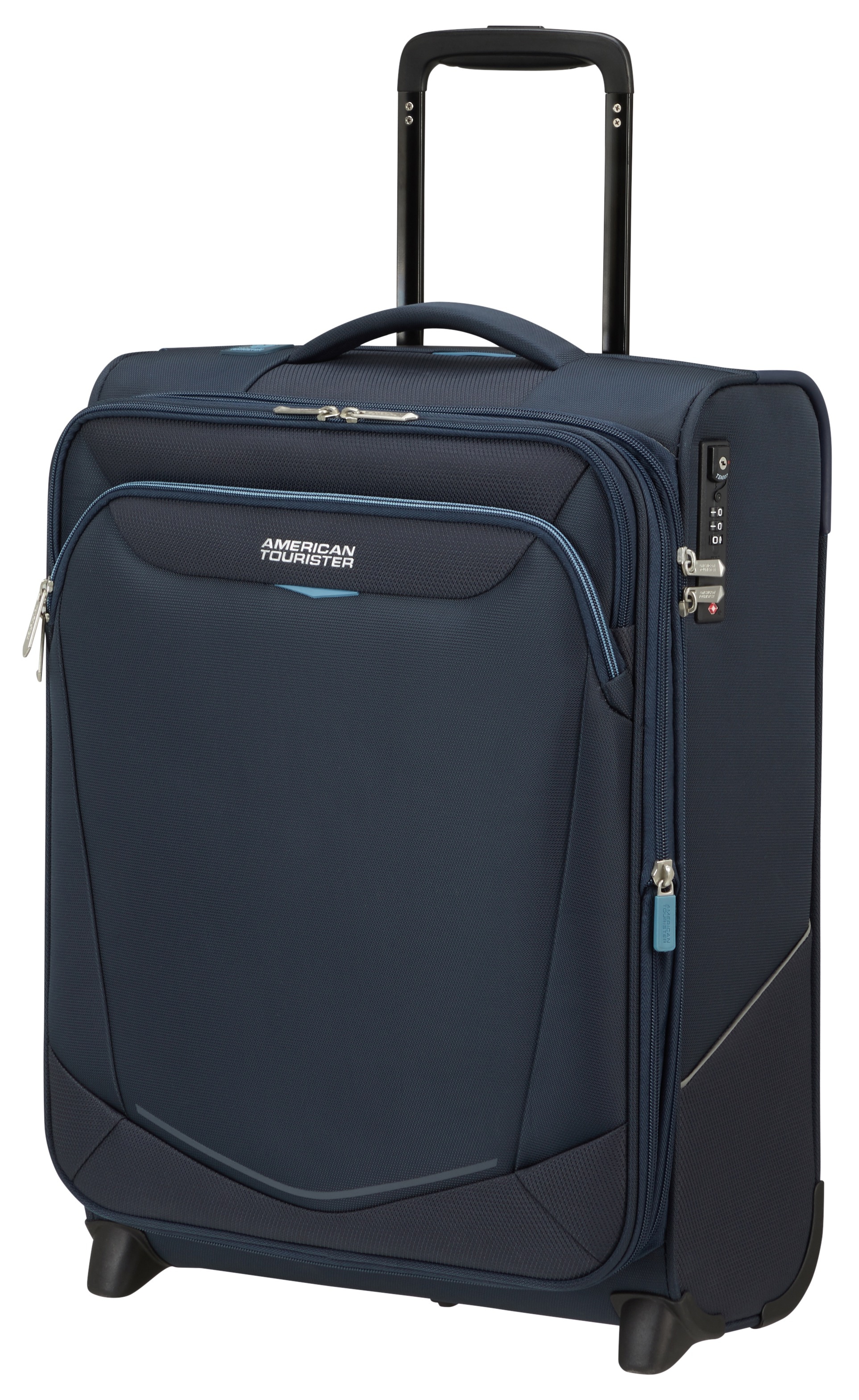 American Tourister® Handgepäck-Trolley »SUMMERRIDE, 55 erweiterbar«, 4 Rollen, Handgepäck-Koffer Reisegepäck Koffer TSA-Zahlenschloss