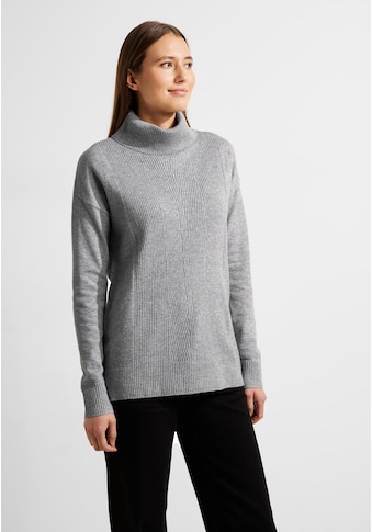 Cecil Rollkragenpullover su Rippstrick