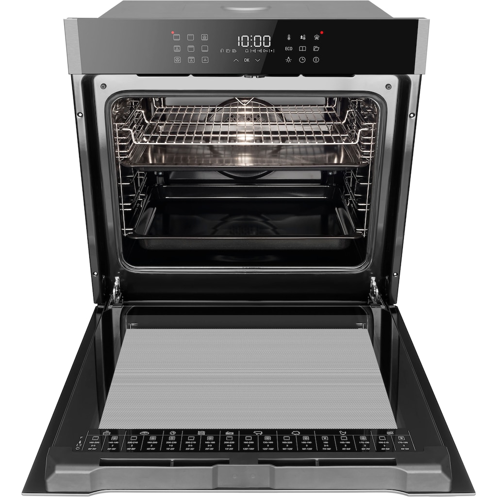 Amica Einbaubackofen »EBX 944 700 E«, EBX 944 700 E, mit 2-fach-Teleskopauszug, Steam Clean