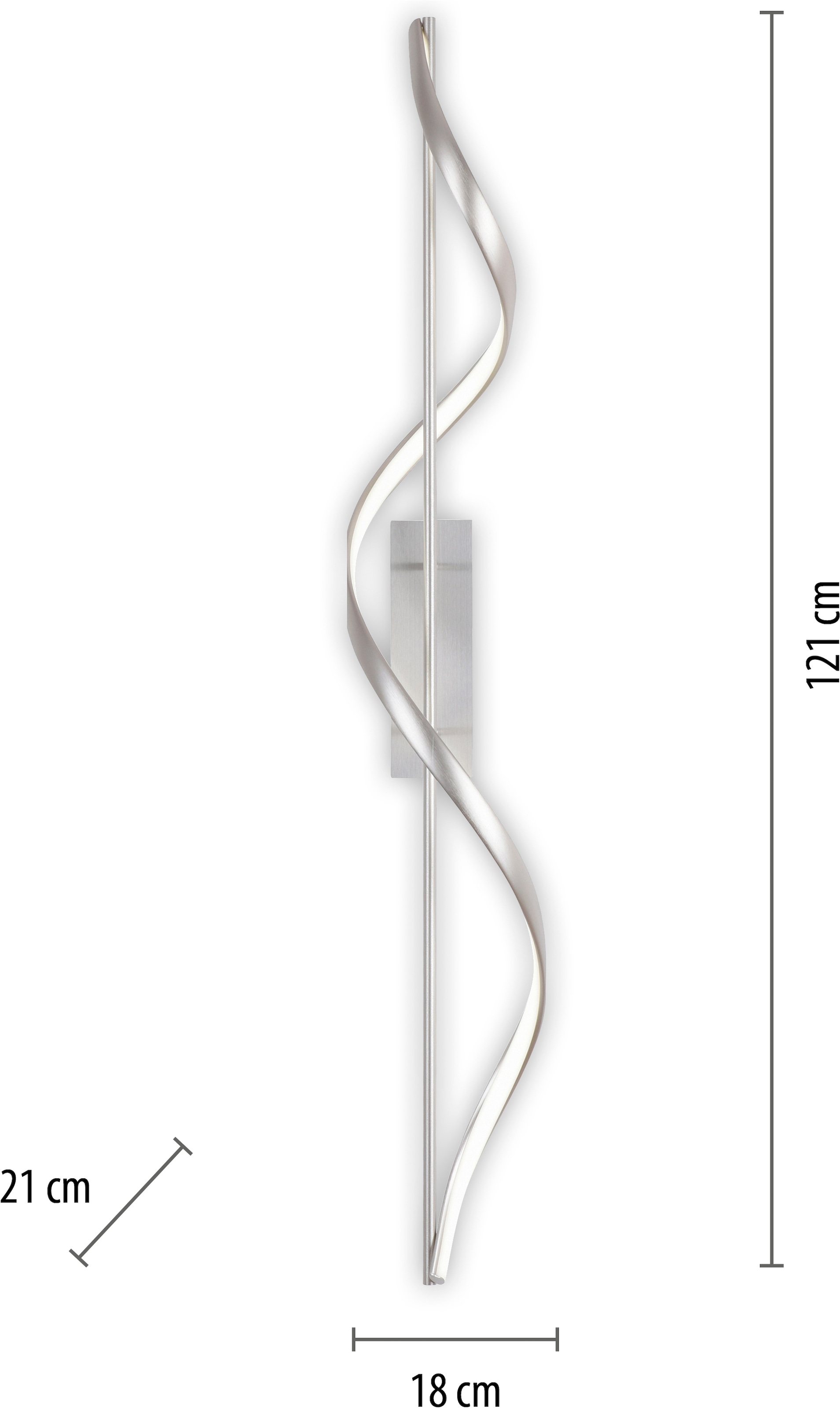 Neuhaus Q SMART HOME LIGHTS LED Deckenleuchte »Q-SWING« LED-Board 1 Stk. warmweiß - kaltweiß