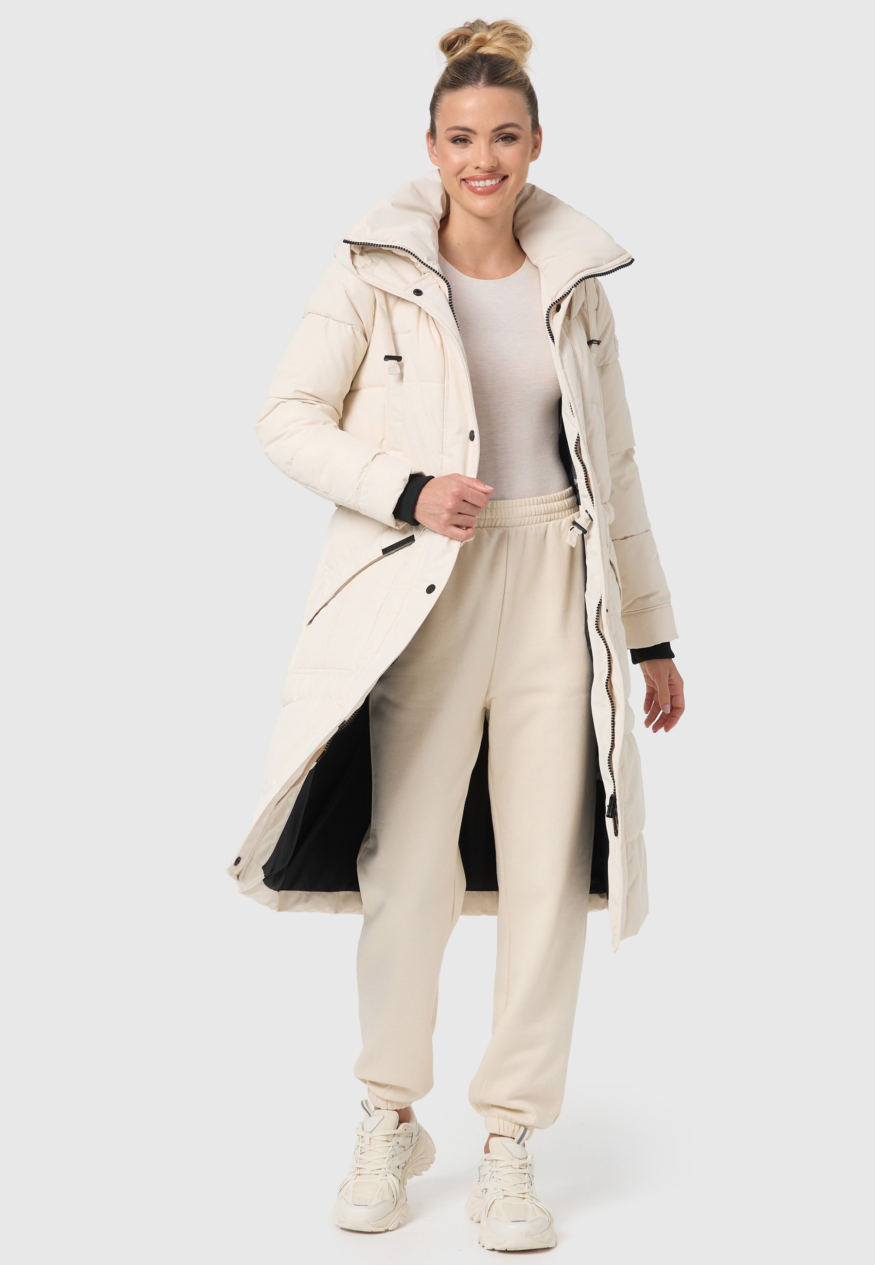 Marikoo Winterjacke »Ayumii«, mit hohem Stehkragen