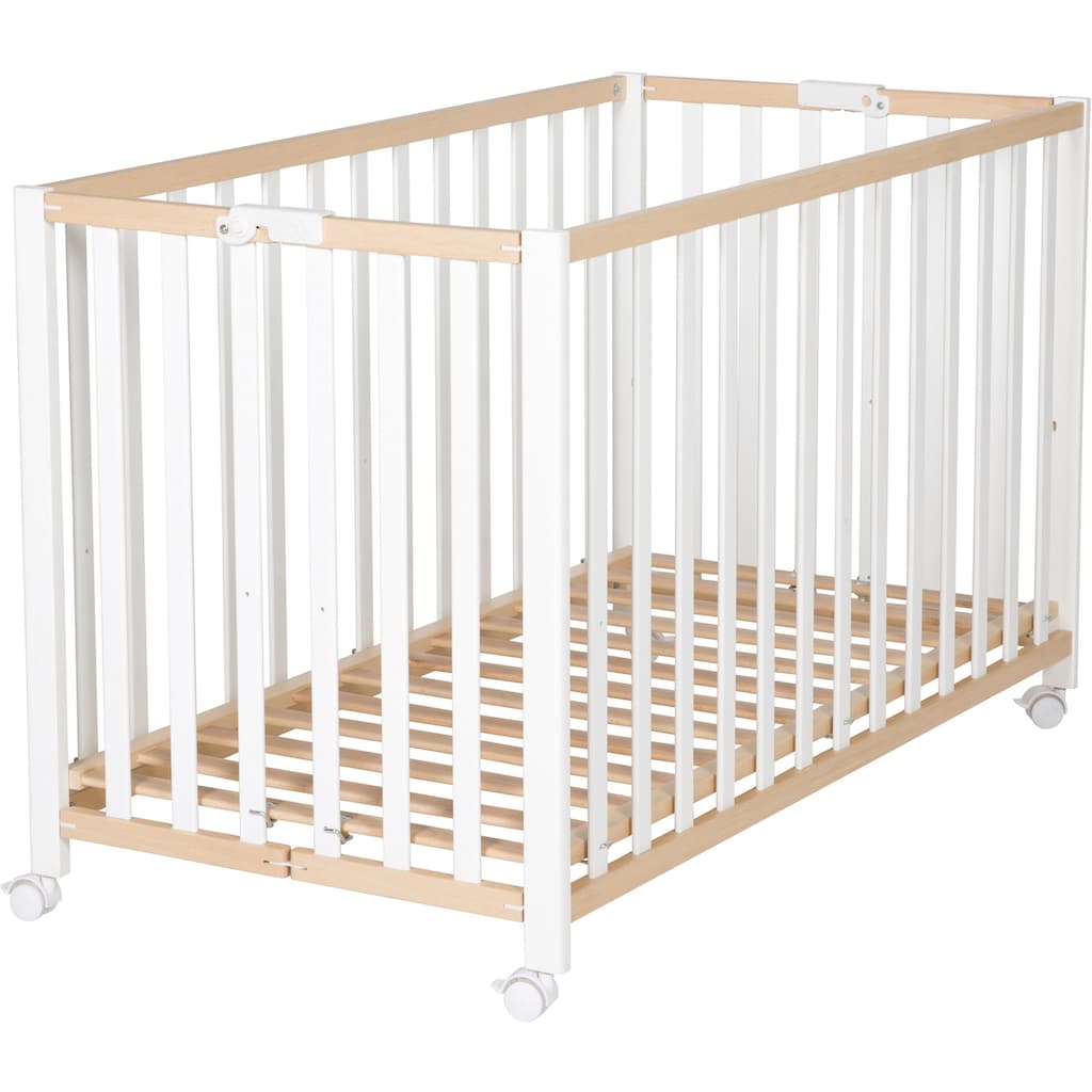 roba® Babybett »Fold Up, bicolor«, klappbar