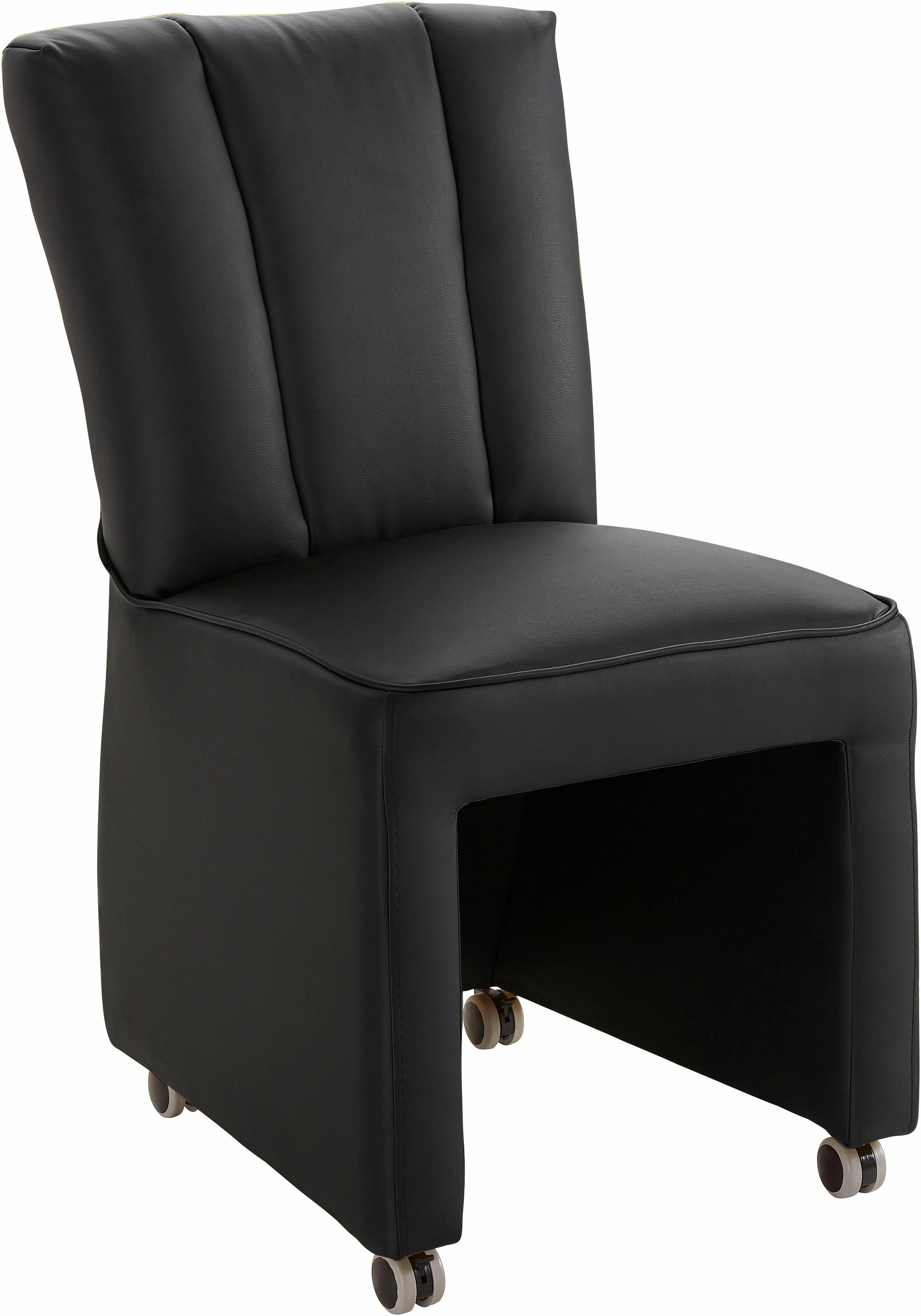 exxpo - sofa fashion 1100000002199 "Costa, Loungesessel, Hochlehnsessel, auf Rollen, Komfortsitzhöhe 53cm" kompakt und bequem, Breite 52 cm