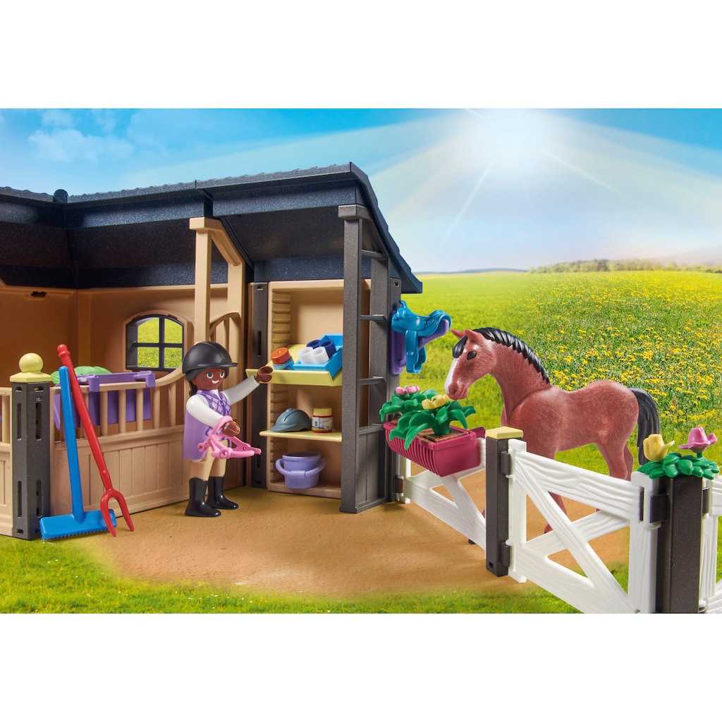Playmobil® Konstruktions-Spielset »Reitstall (71238), Country«, (136 St.)