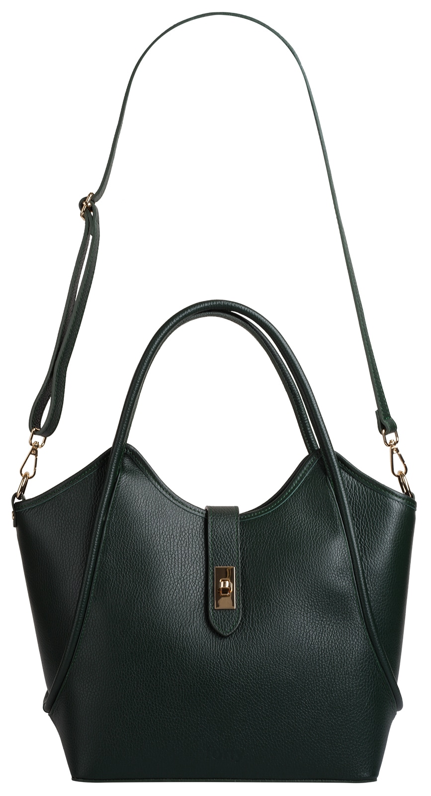 forty° Shopper »CALDRINA - L« echt Leder, Made in Italy