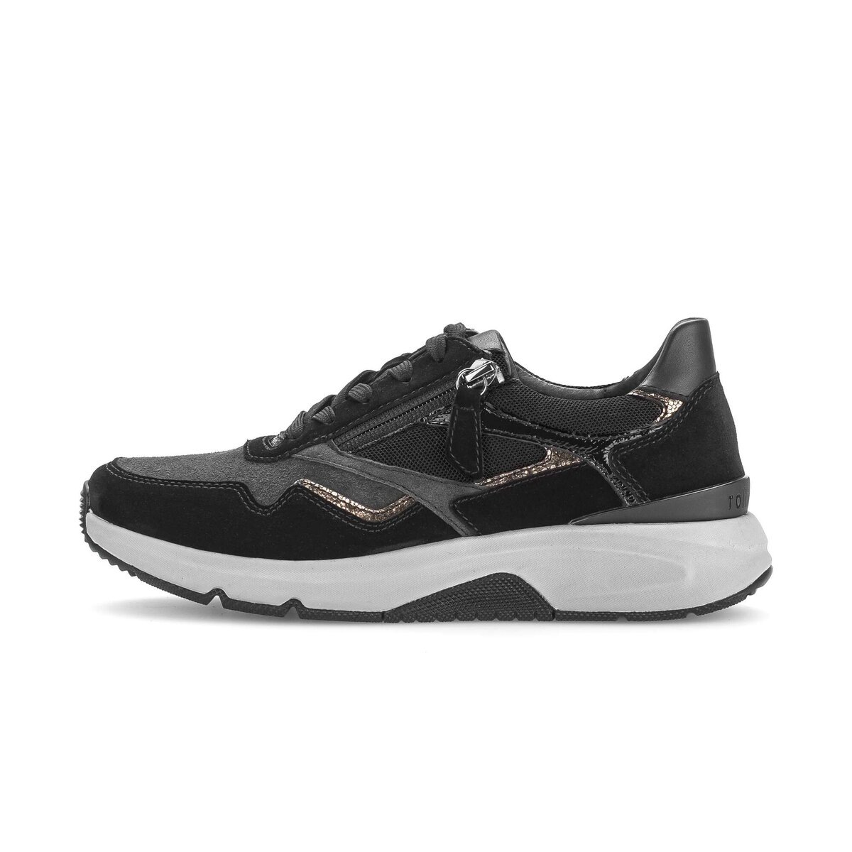 Gabor Sneaker »Sneaker low Materialmix Leder/Lederimitat«