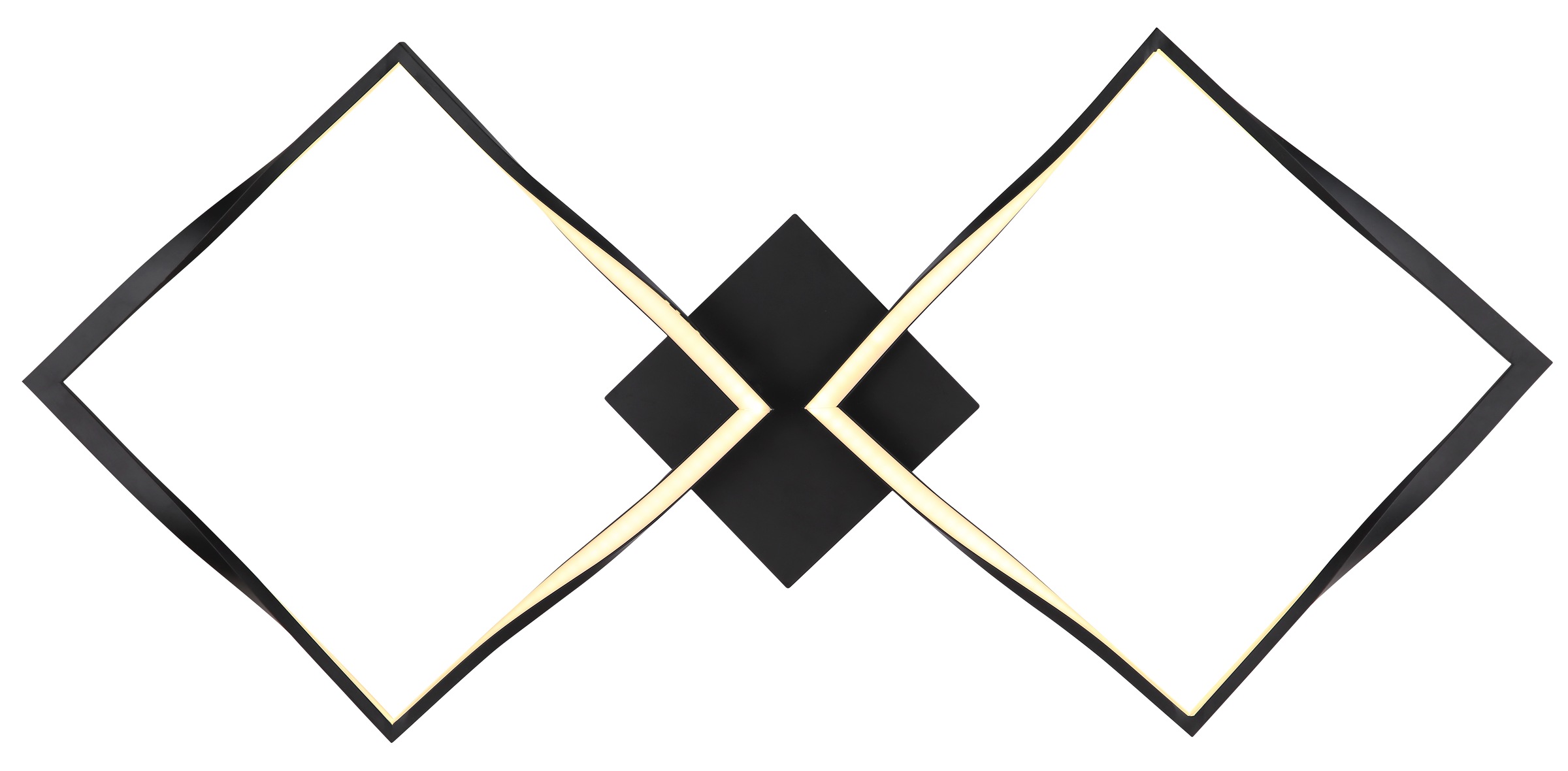 GLOBO LIGHTING Deckenleuchte »MAXXY« LED-Modul 1 Stk. Warmweiß Deckenlampe Wohnzimmer-Leuchte Schlafzimmer-Leuchte Flur Küche